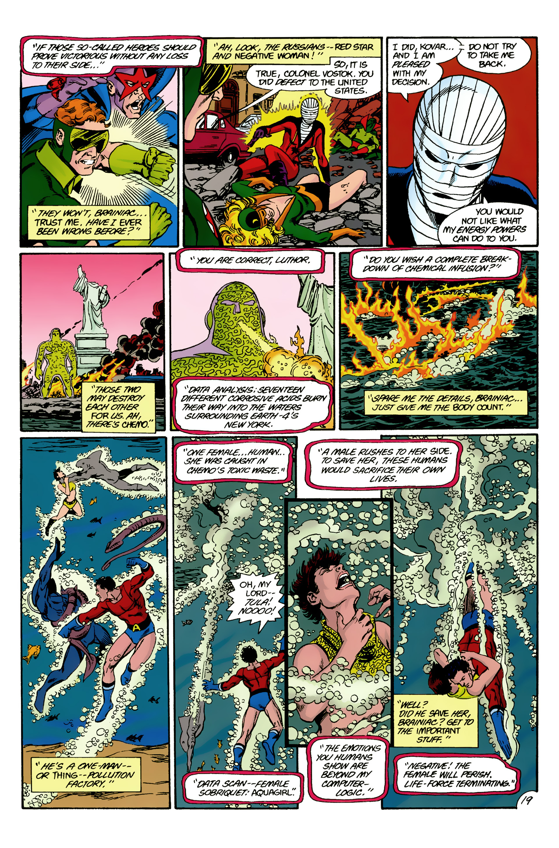 <{ $series->title }} issue 50 (Crisis on Infinite Earths 9) - Page 20