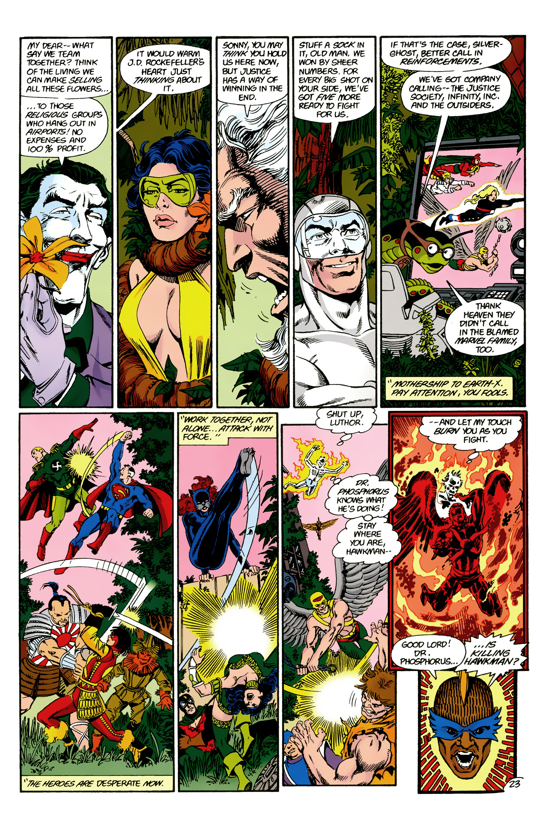 <{ $series->title }} issue 50 (Crisis on Infinite Earths 9) - Page 24