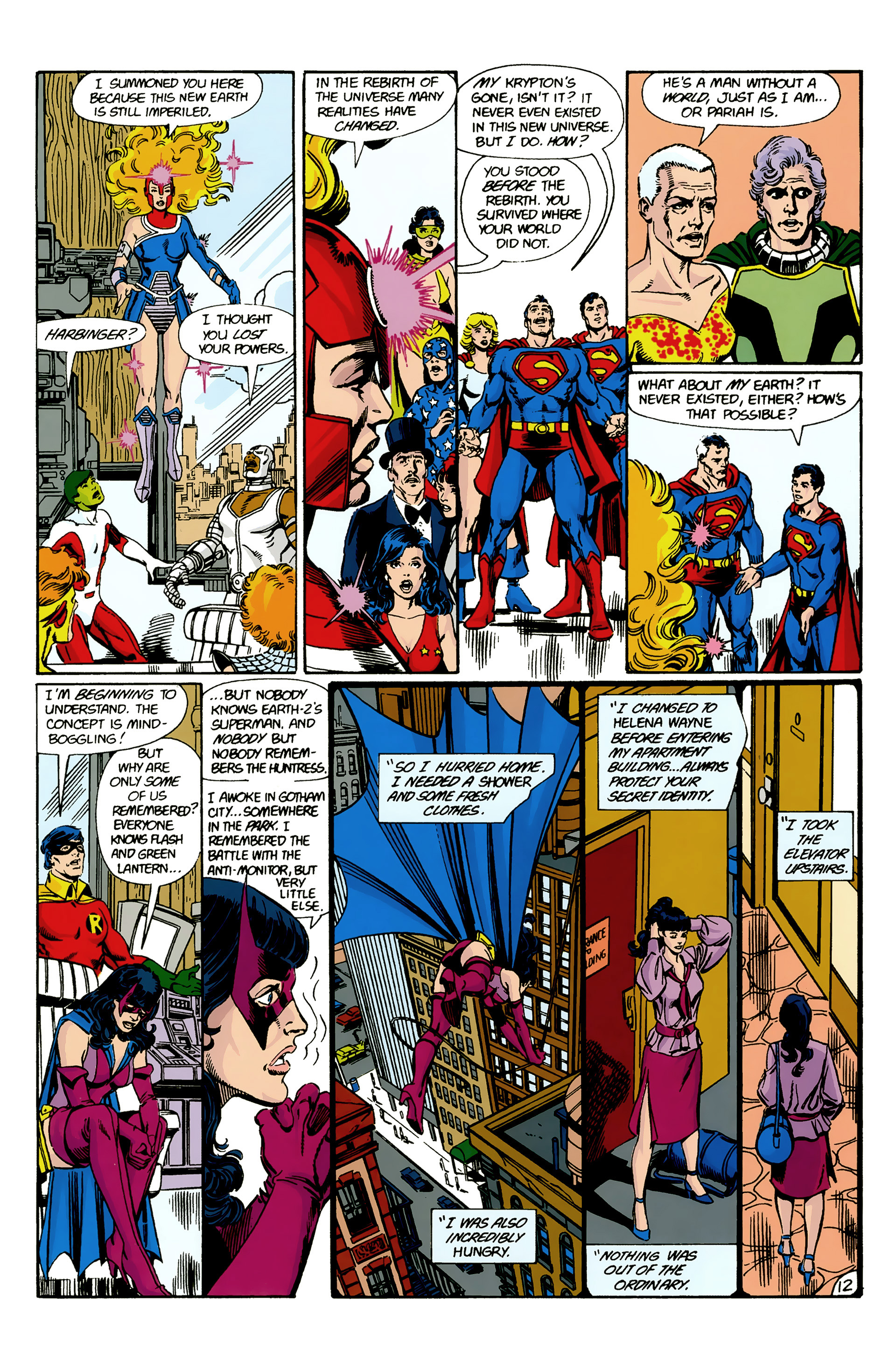 <{ $series->title }} issue 55 (Crisis on Infinite Earths 11) - Page 13