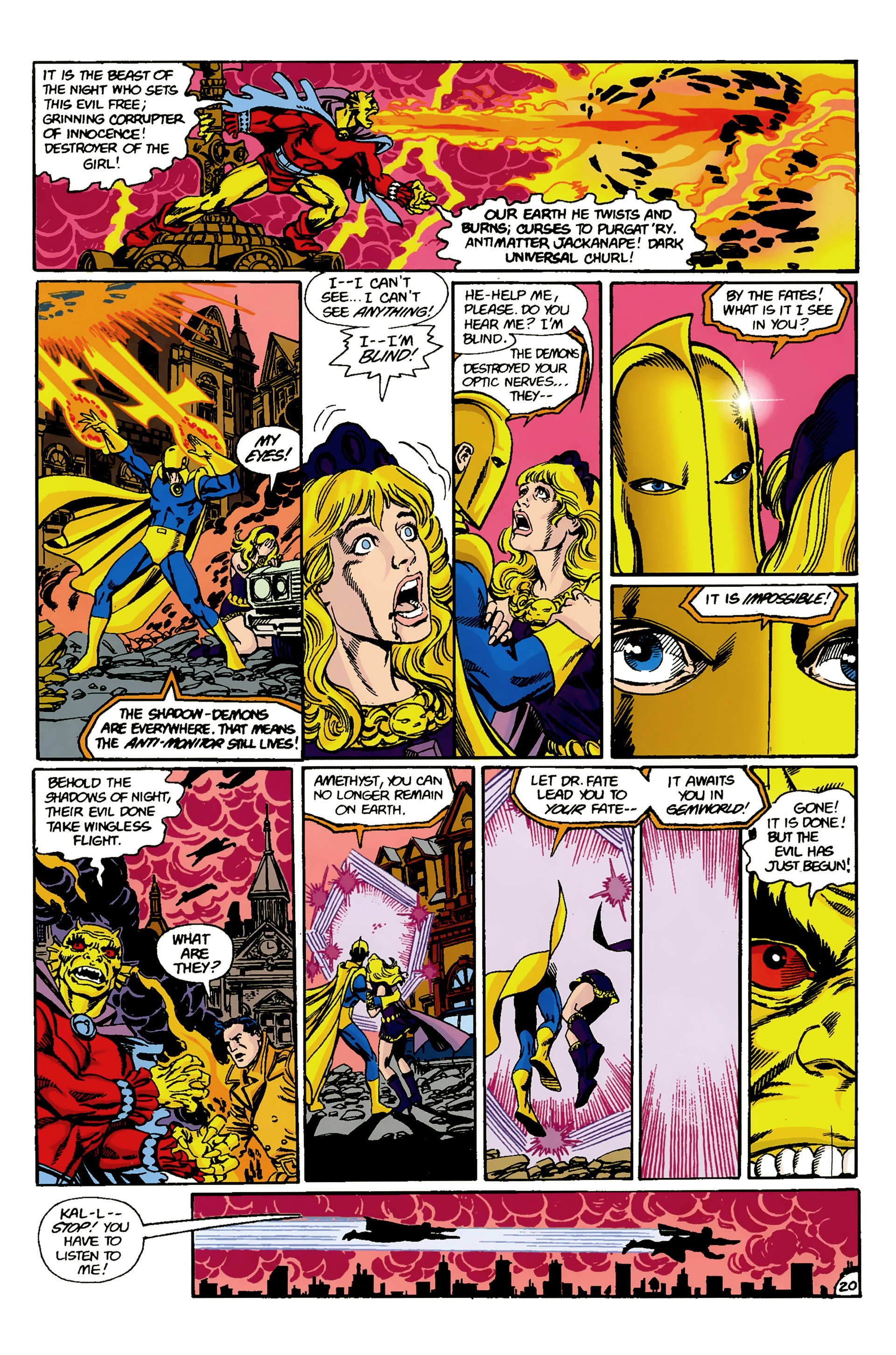 <{ $series->title }} issue 55 (Crisis on Infinite Earths 11) - Page 21