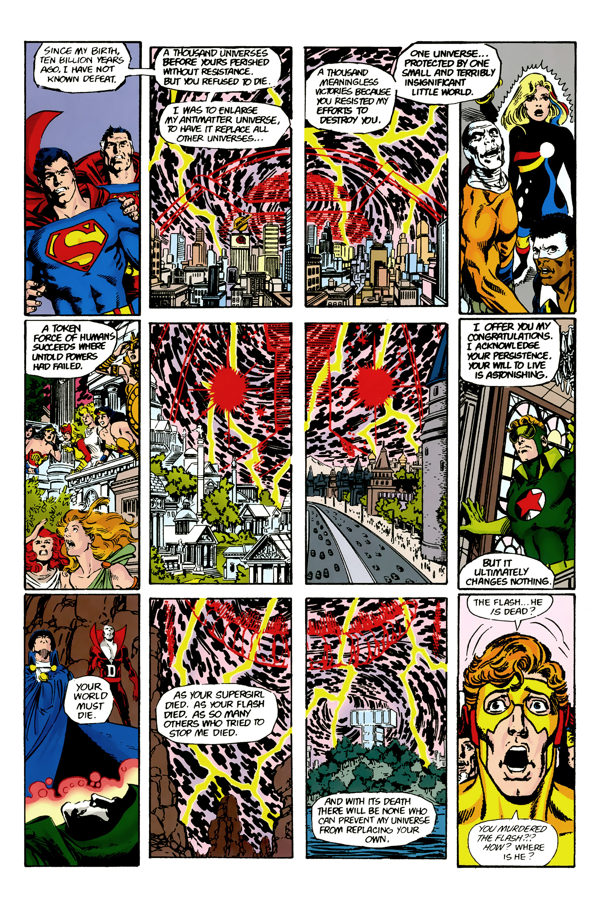 <{ $series->title }} issue 59 (Crisis on Infinite Earths 12) - Page 6