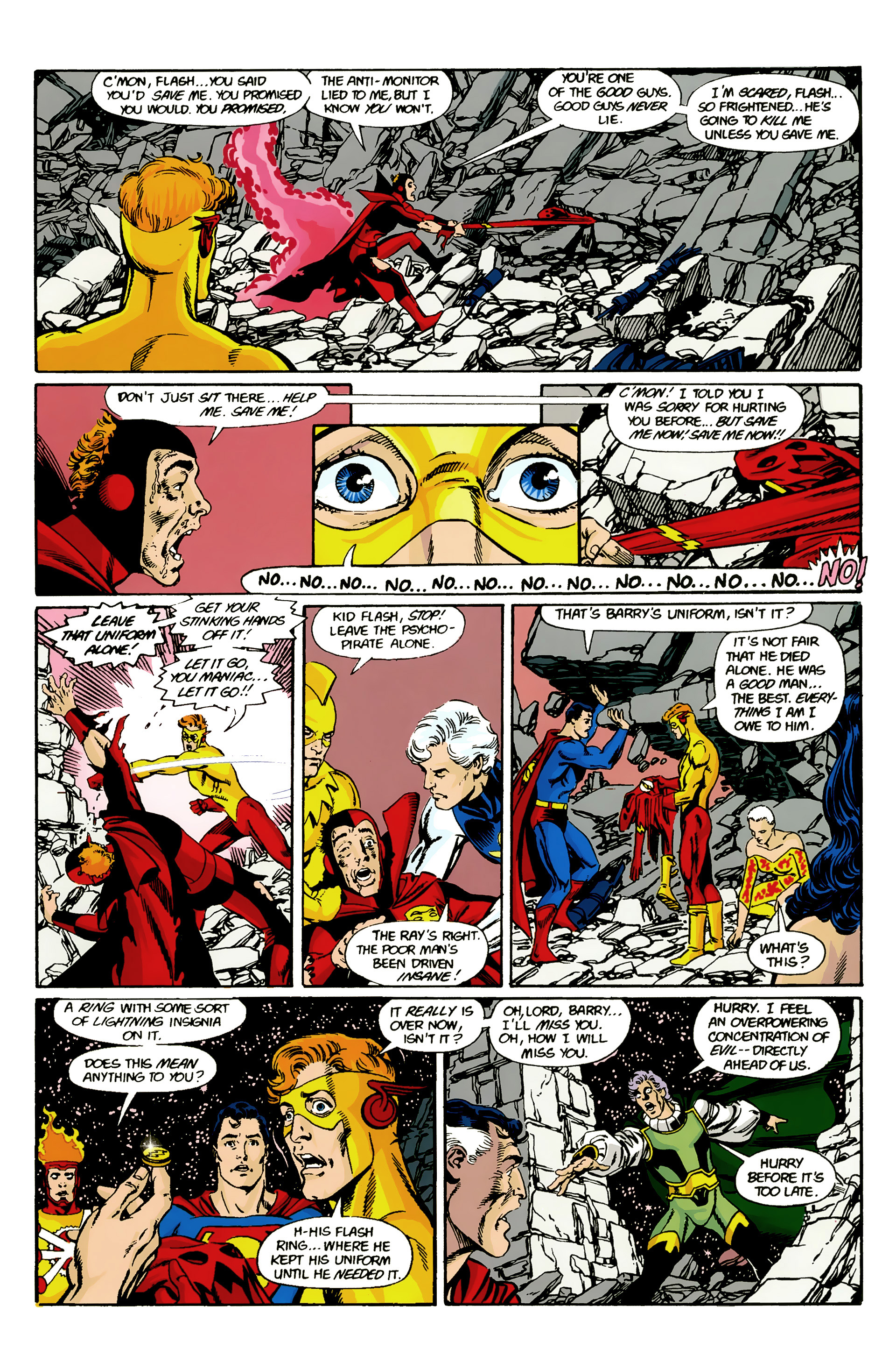 <{ $series->title }} issue 59 (Crisis on Infinite Earths 12) - Page 20