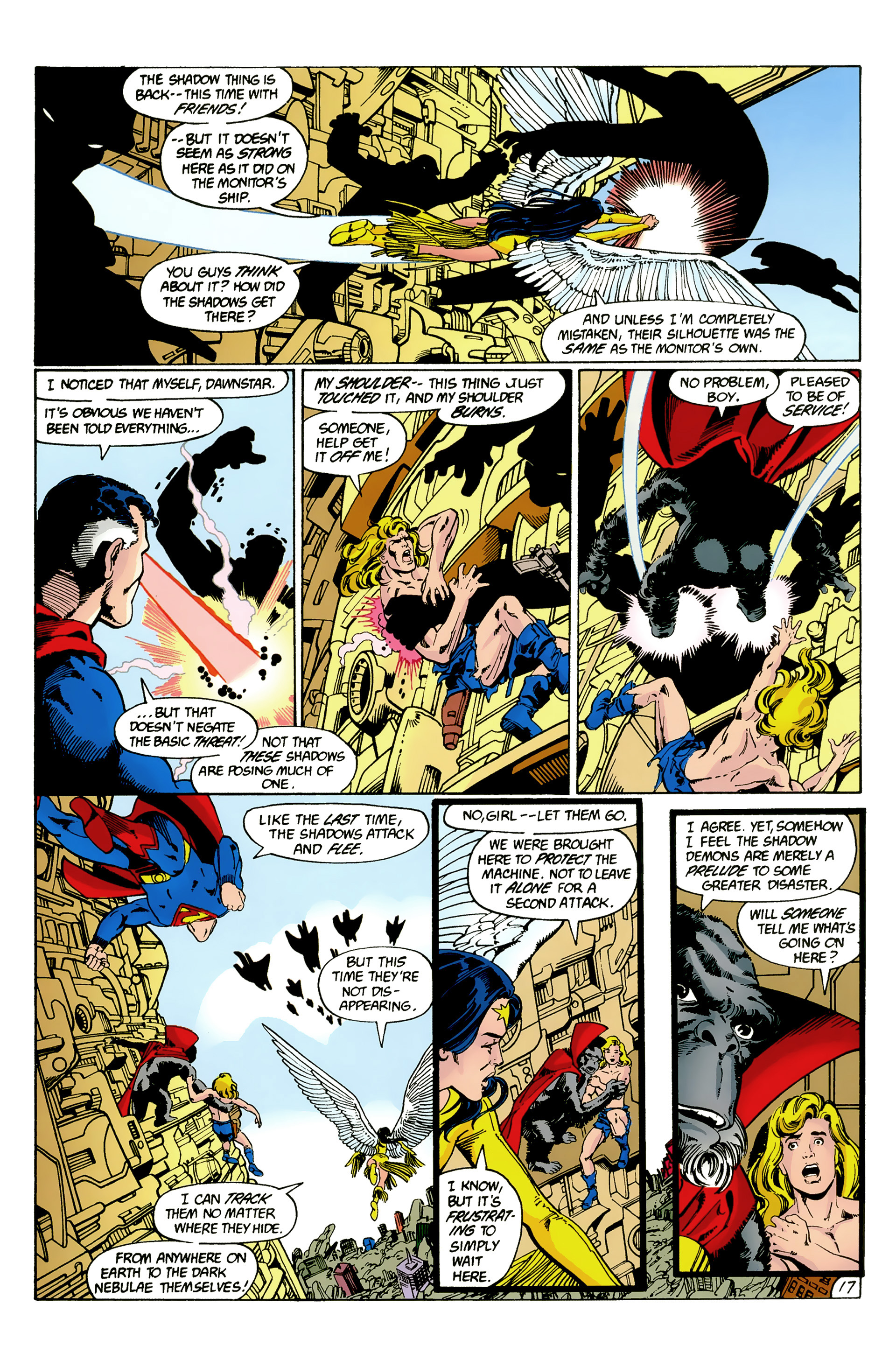 <{ $series->title }} issue 7 (Crisis on Infinite Earths 2) - Page 17