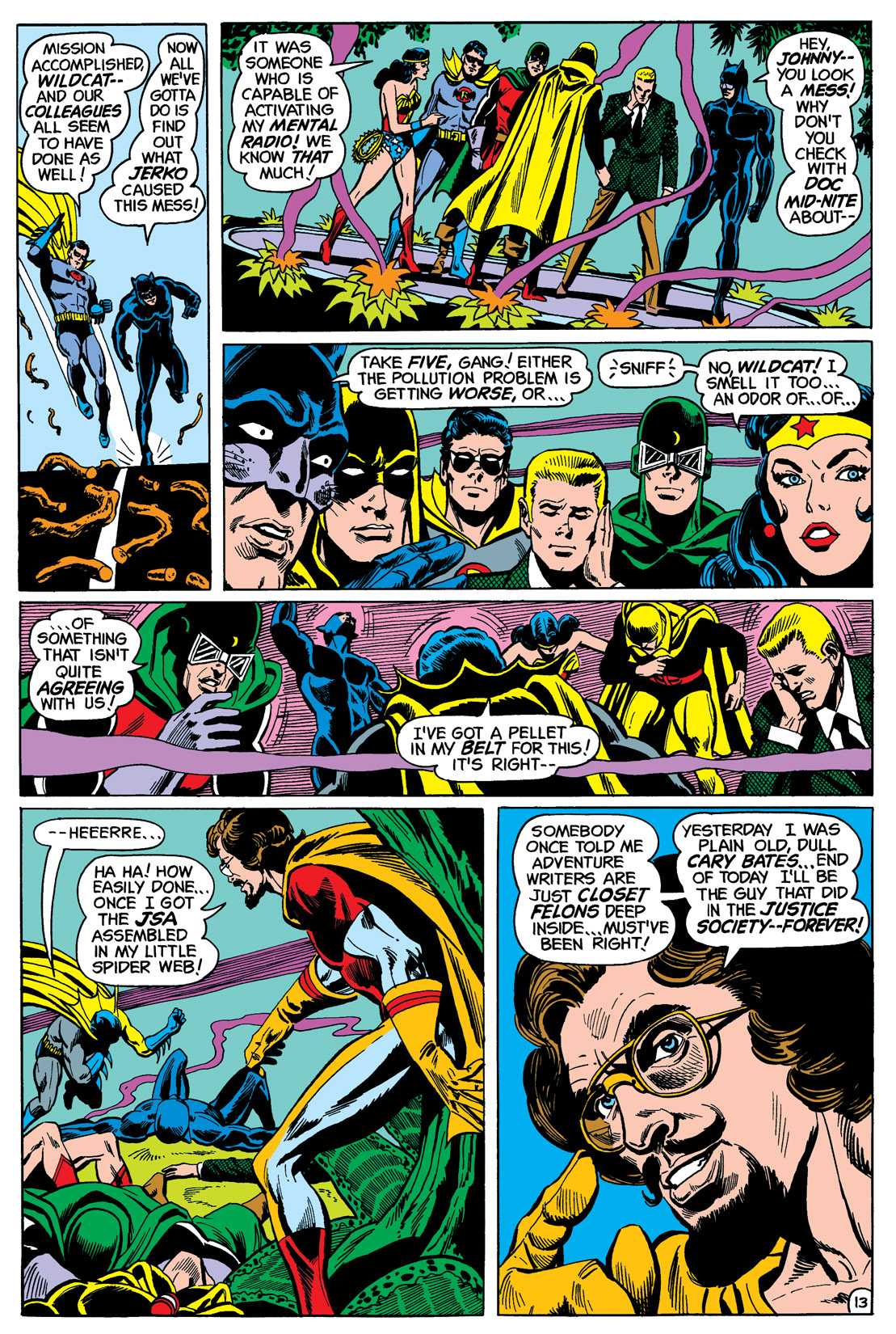 <{ $series->title }} issue 26 (Avenging Ghosts of the Justice Society!) - Page 14