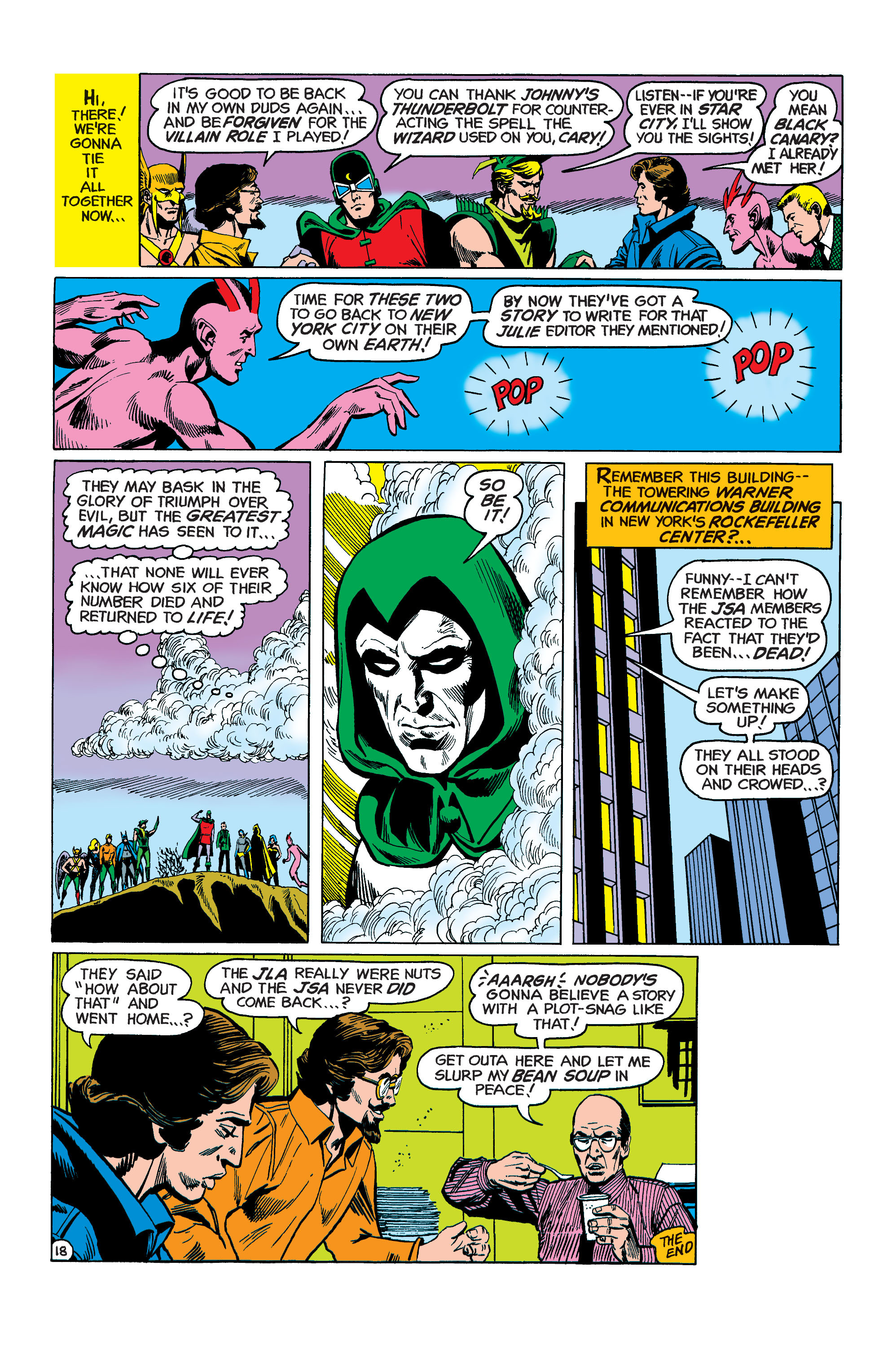 <{ $series->title }} issue 27 (Avenging Ghosts of the Justice Society!) - Page 19