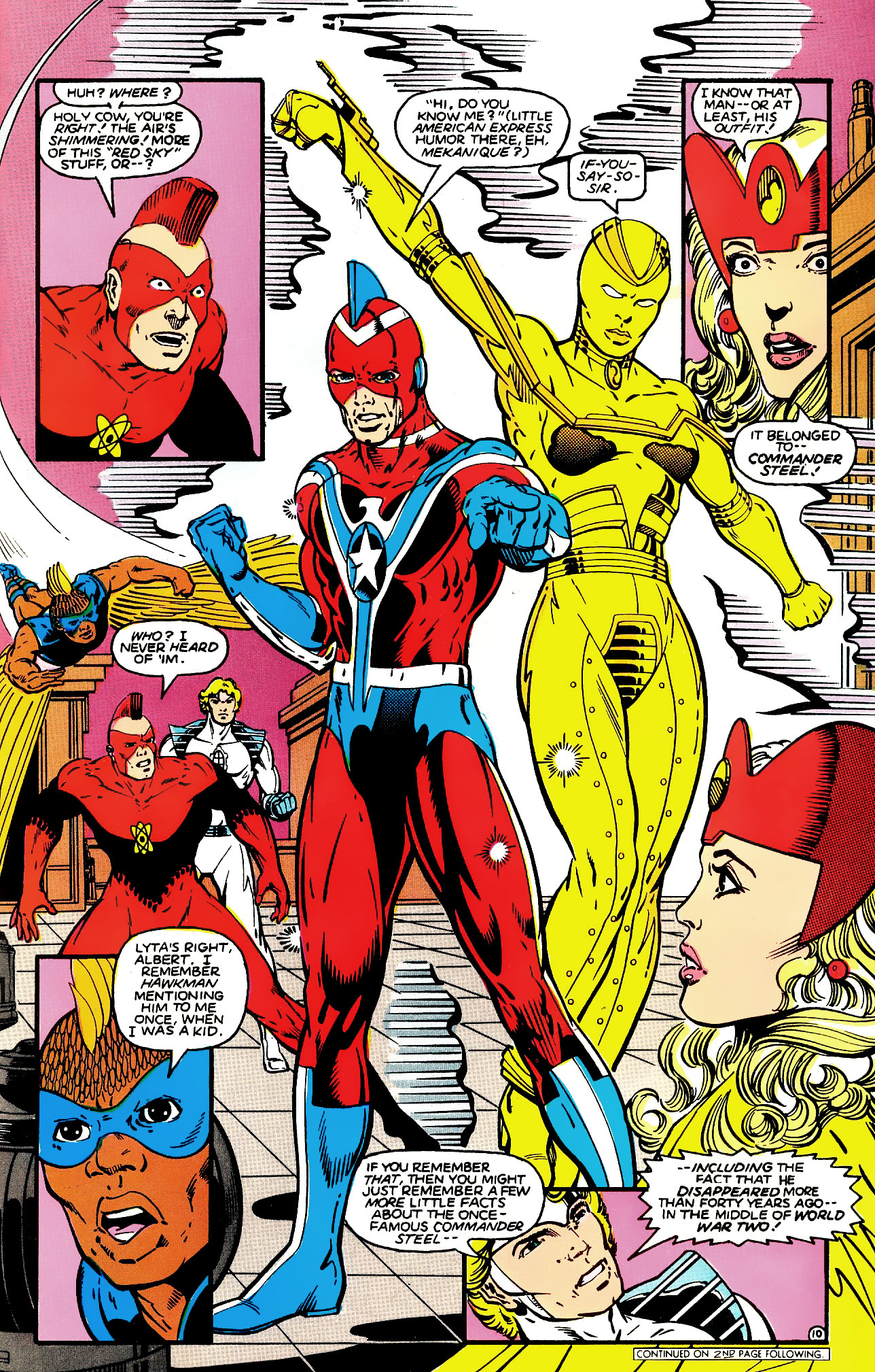 <{ $series->title }} issue 52 (Crisis on Infinite Earths tie-in) - Page 10