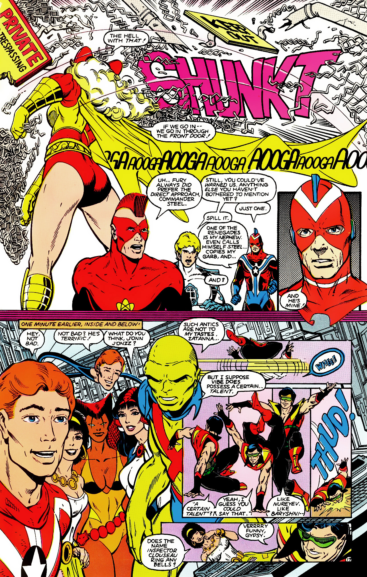 <{ $series->title }} issue 52 (Crisis on Infinite Earths tie-in) - Page 17