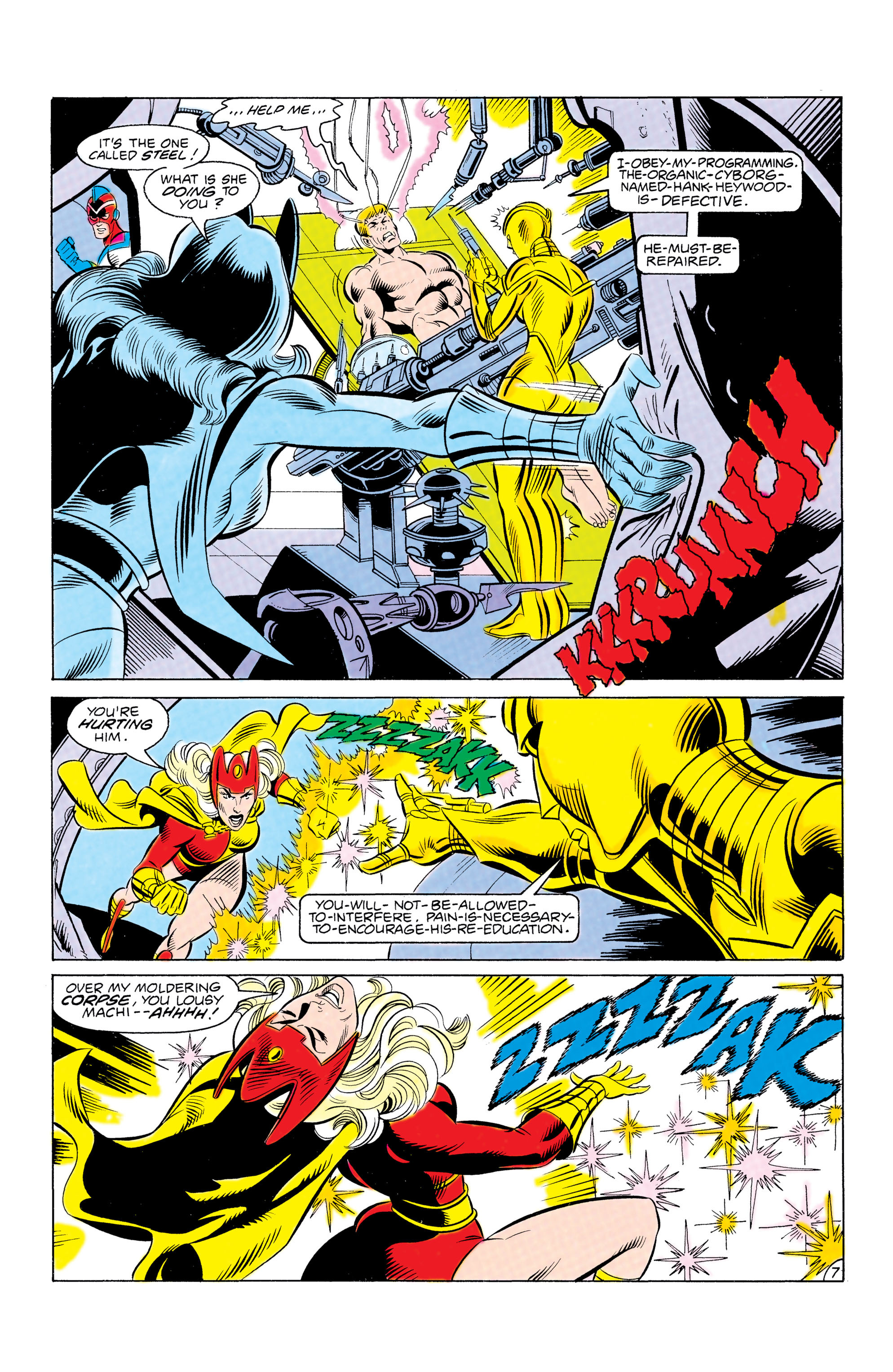 <{ $series->title }} issue 53 (Crisis on Infinite Earths tie-in) - Page 7