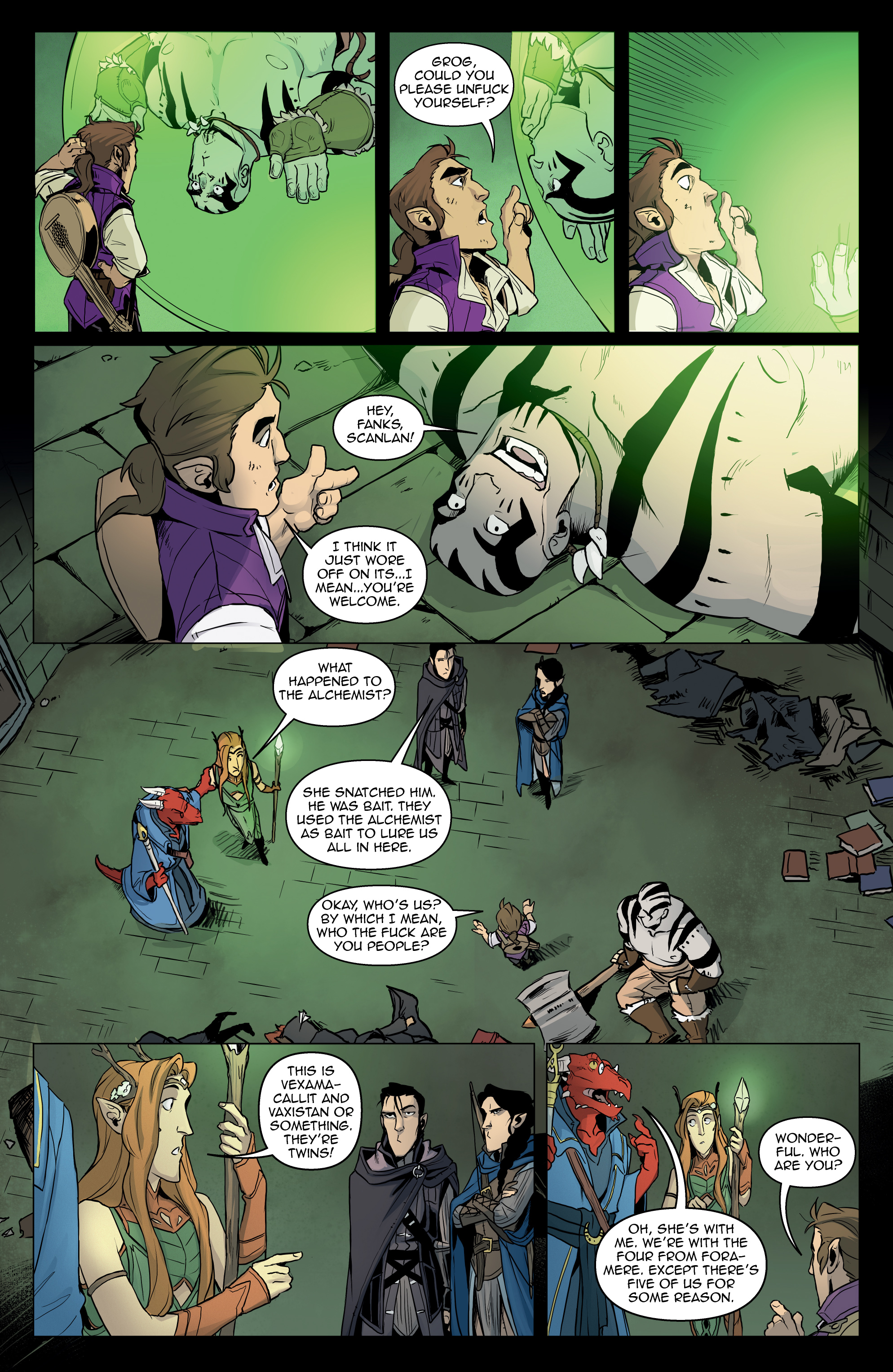 <{ $series->title }} issue 4 - Page 11