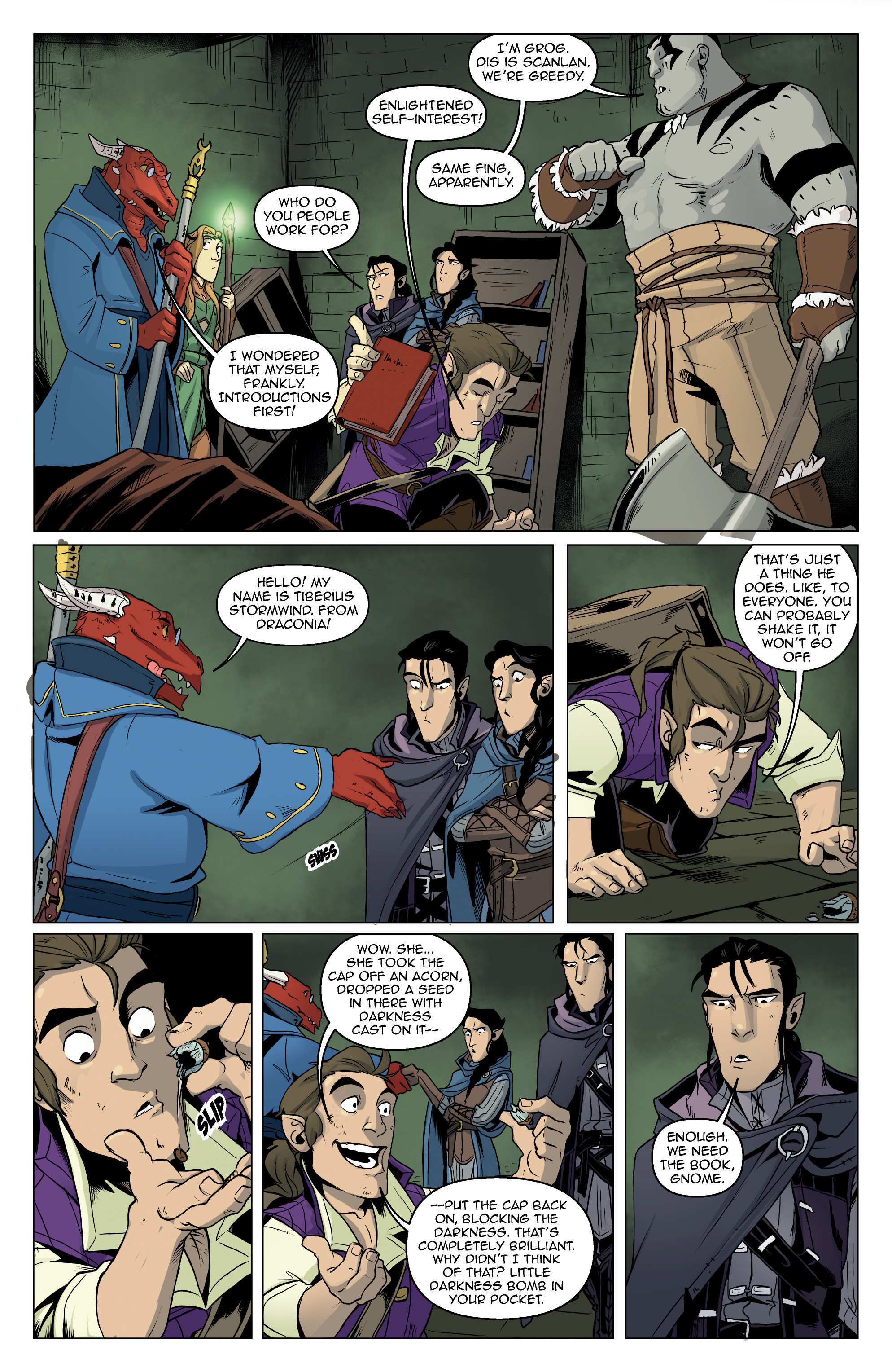 <{ $series->title }} issue 4 - Page 12