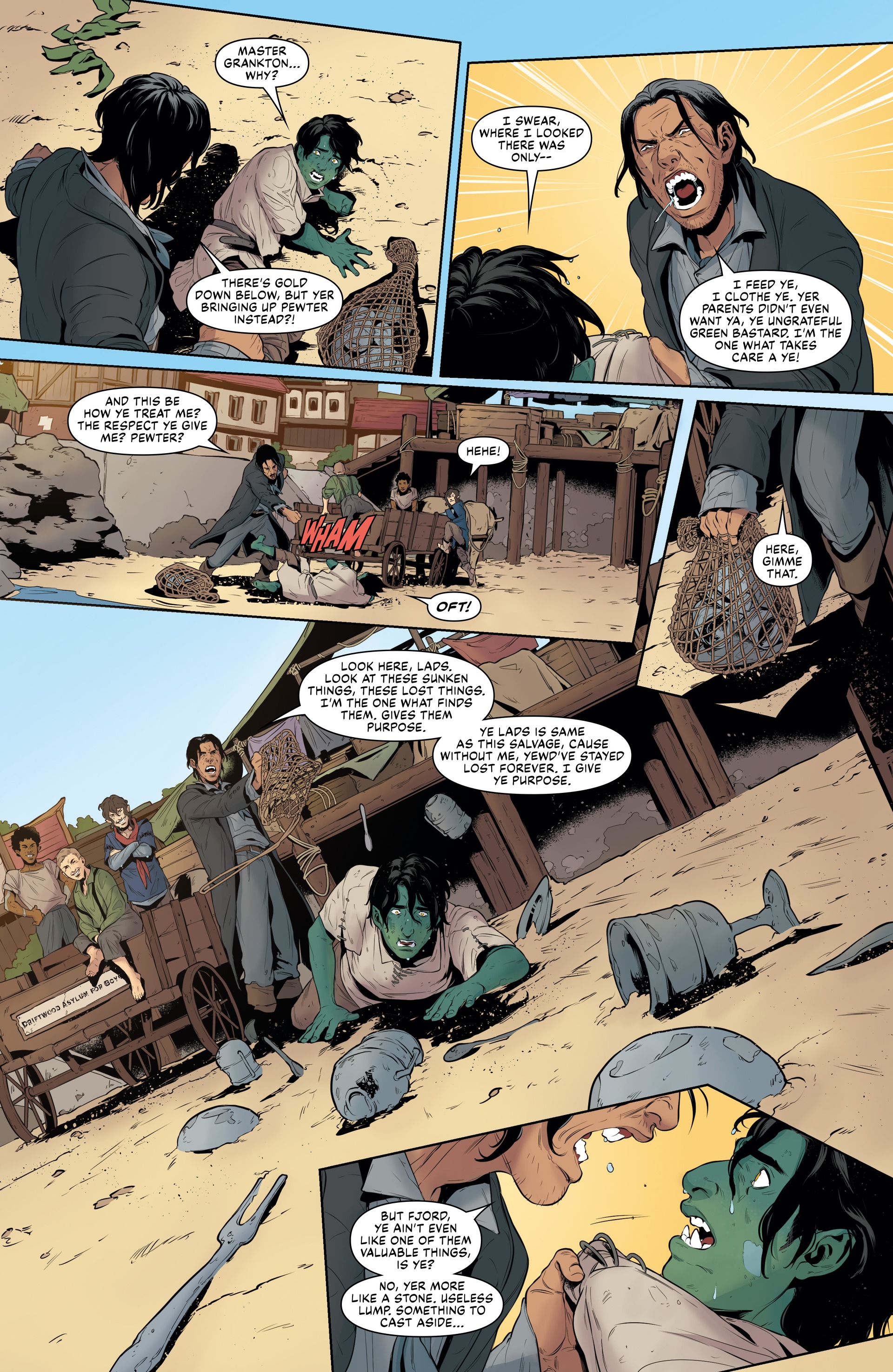 Critical Role: The Mighty Nein Origins - Fjord Stone (2022) issue HC - Page 11