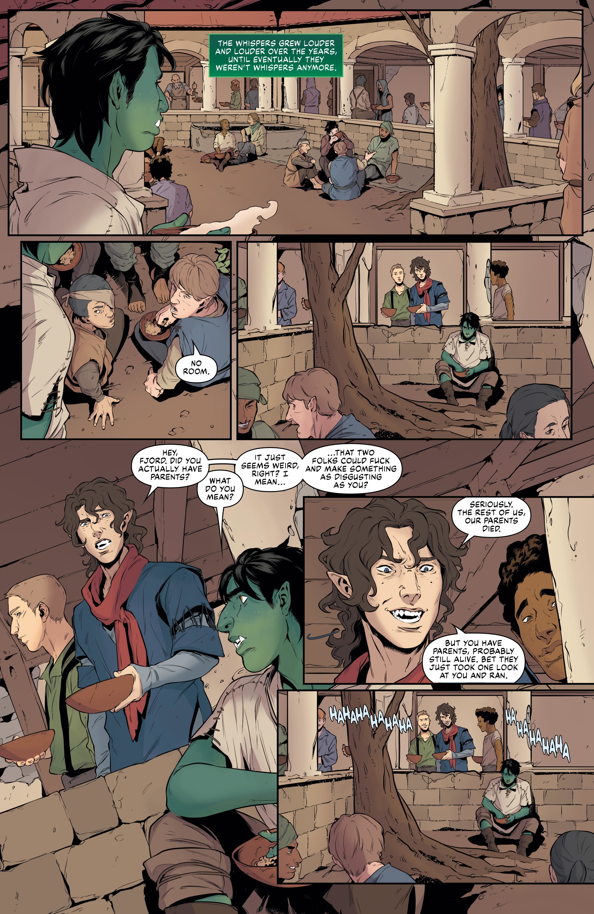 Critical Role: The Mighty Nein Origins - Fjord Stone (2022) issue HC - Page 15