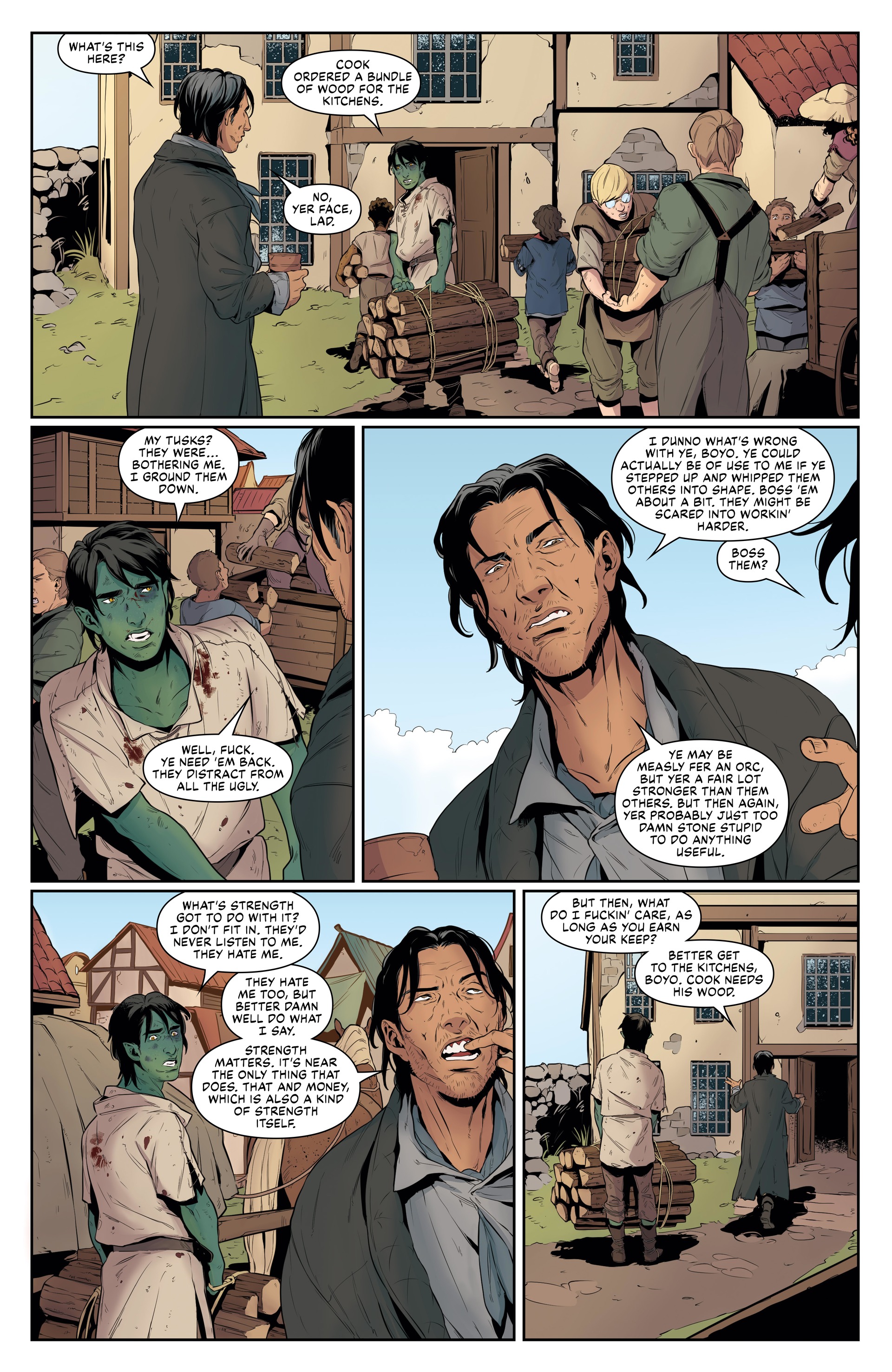 Critical Role: The Mighty Nein Origins - Fjord Stone (2022) issue HC - Page 21