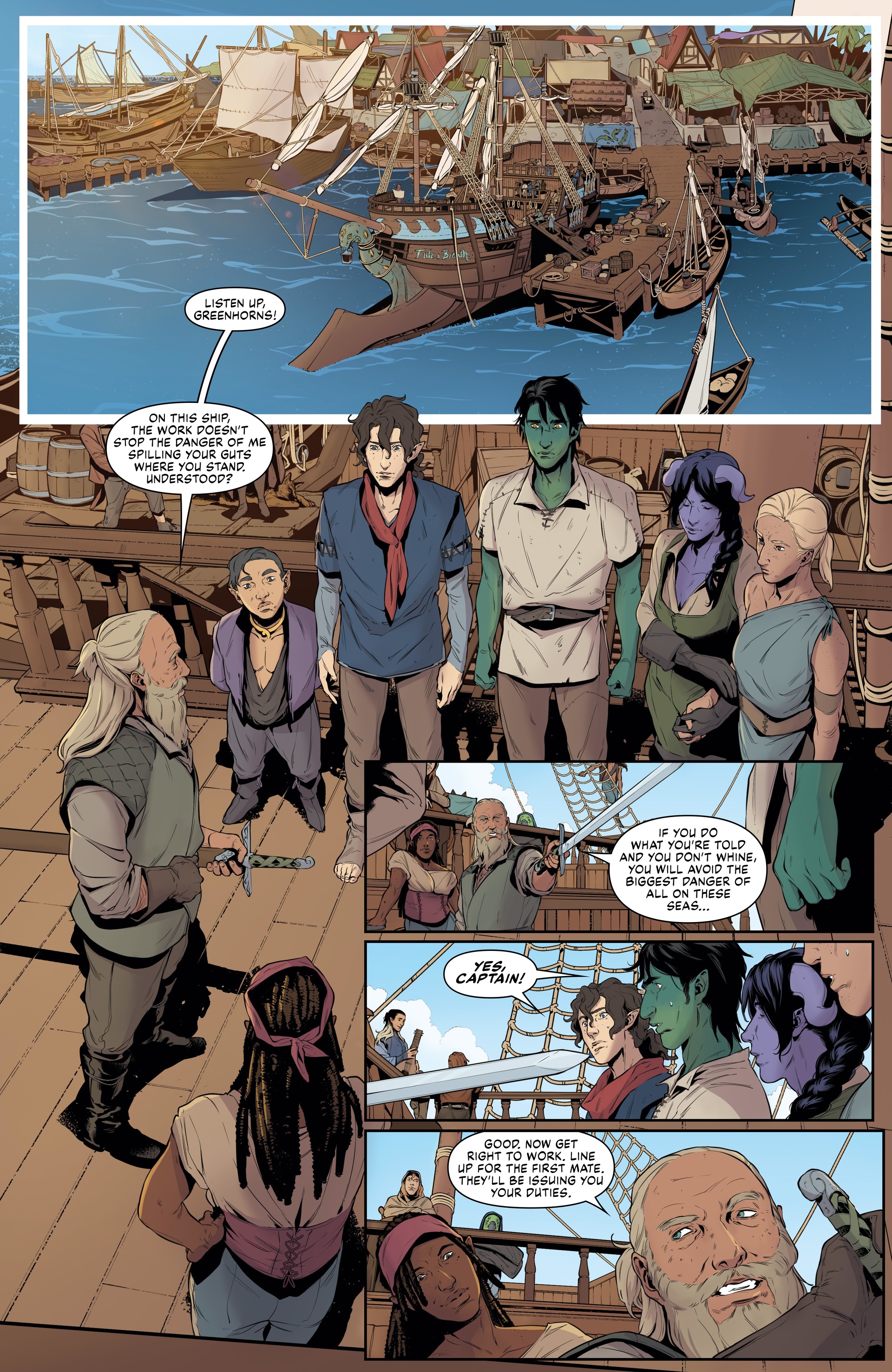 Critical Role: The Mighty Nein Origins - Fjord Stone (2022) issue HC - Page 24