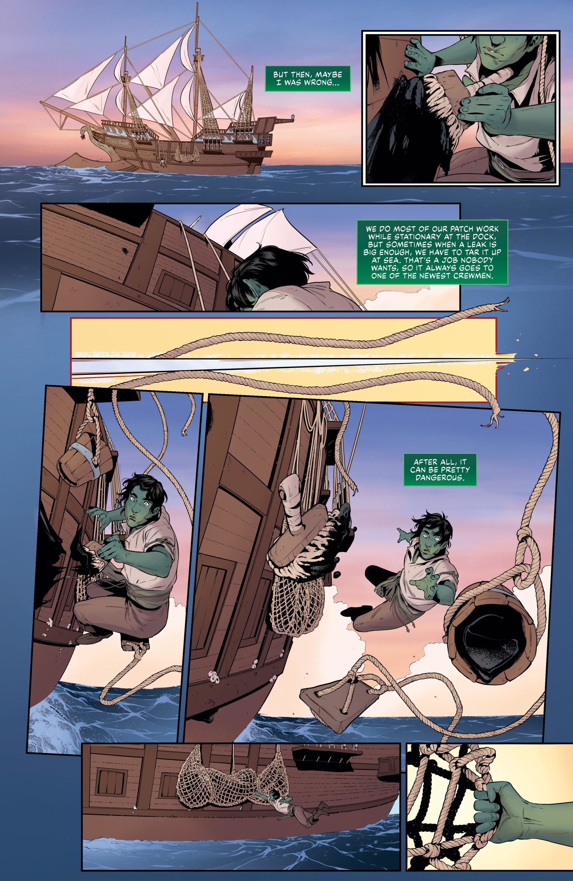 Critical Role: The Mighty Nein Origins - Fjord Stone (2022) issue HC - Page 27