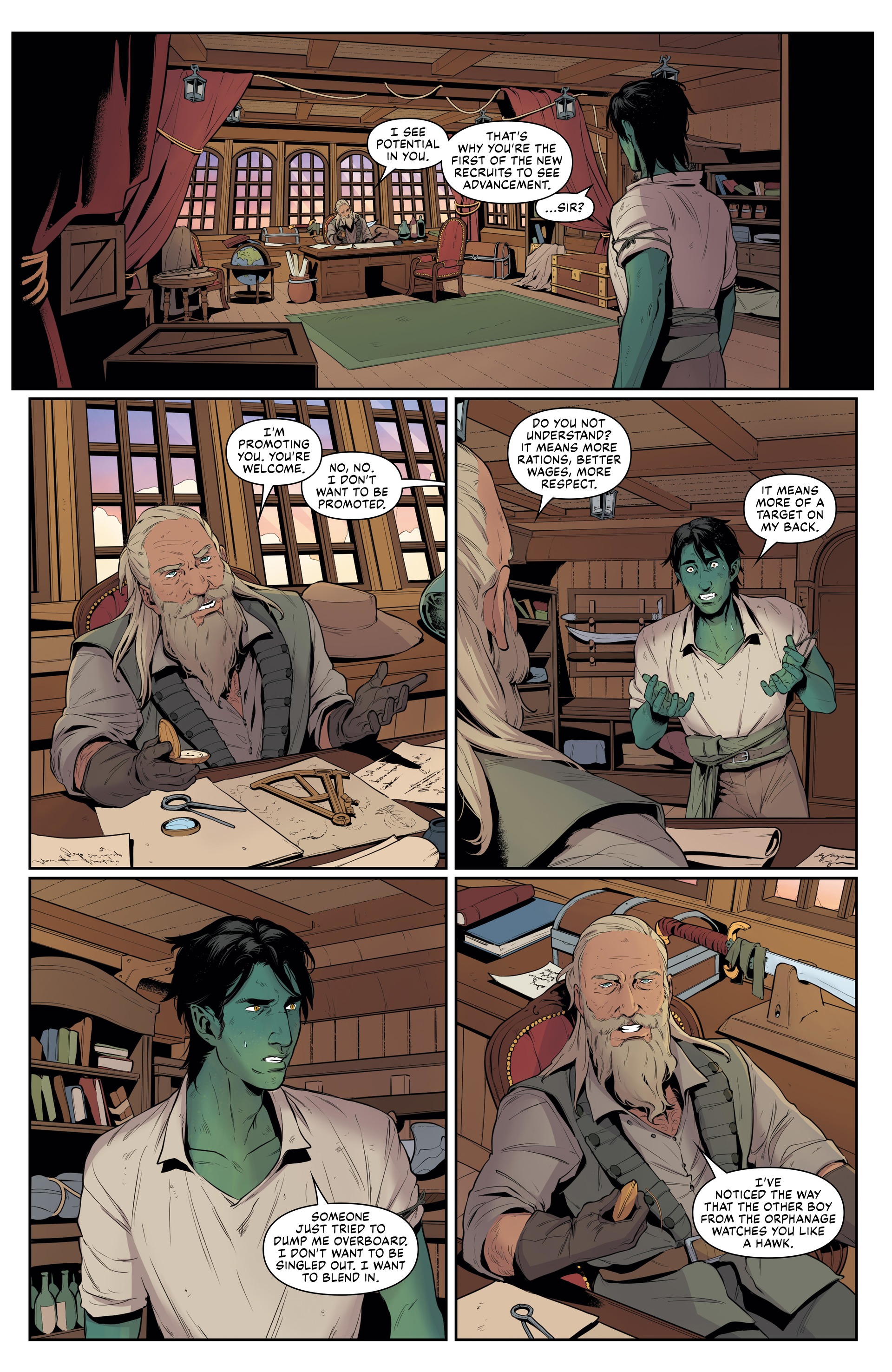 Critical Role: The Mighty Nein Origins - Fjord Stone (2022) issue HC - Page 29