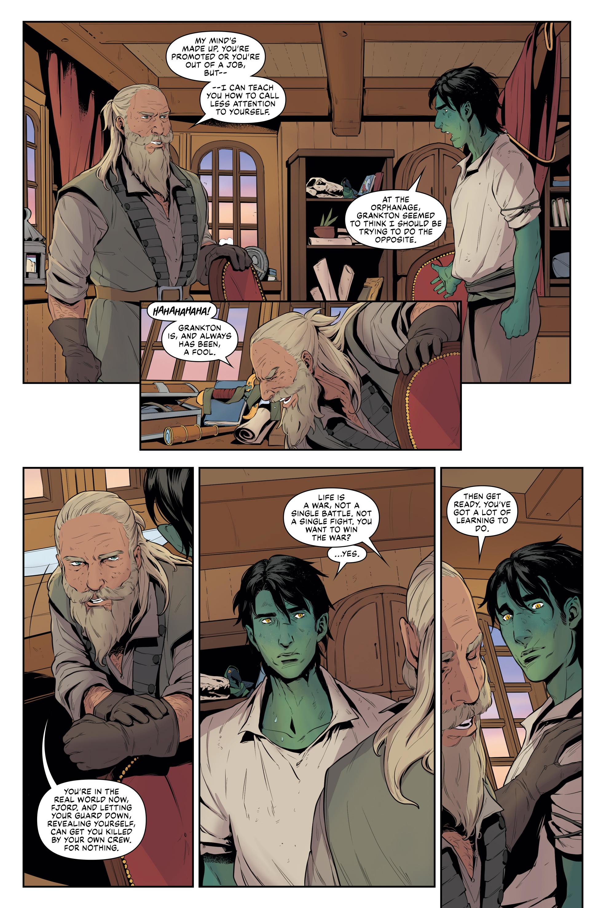 Critical Role: The Mighty Nein Origins - Fjord Stone (2022) issue HC - Page 30