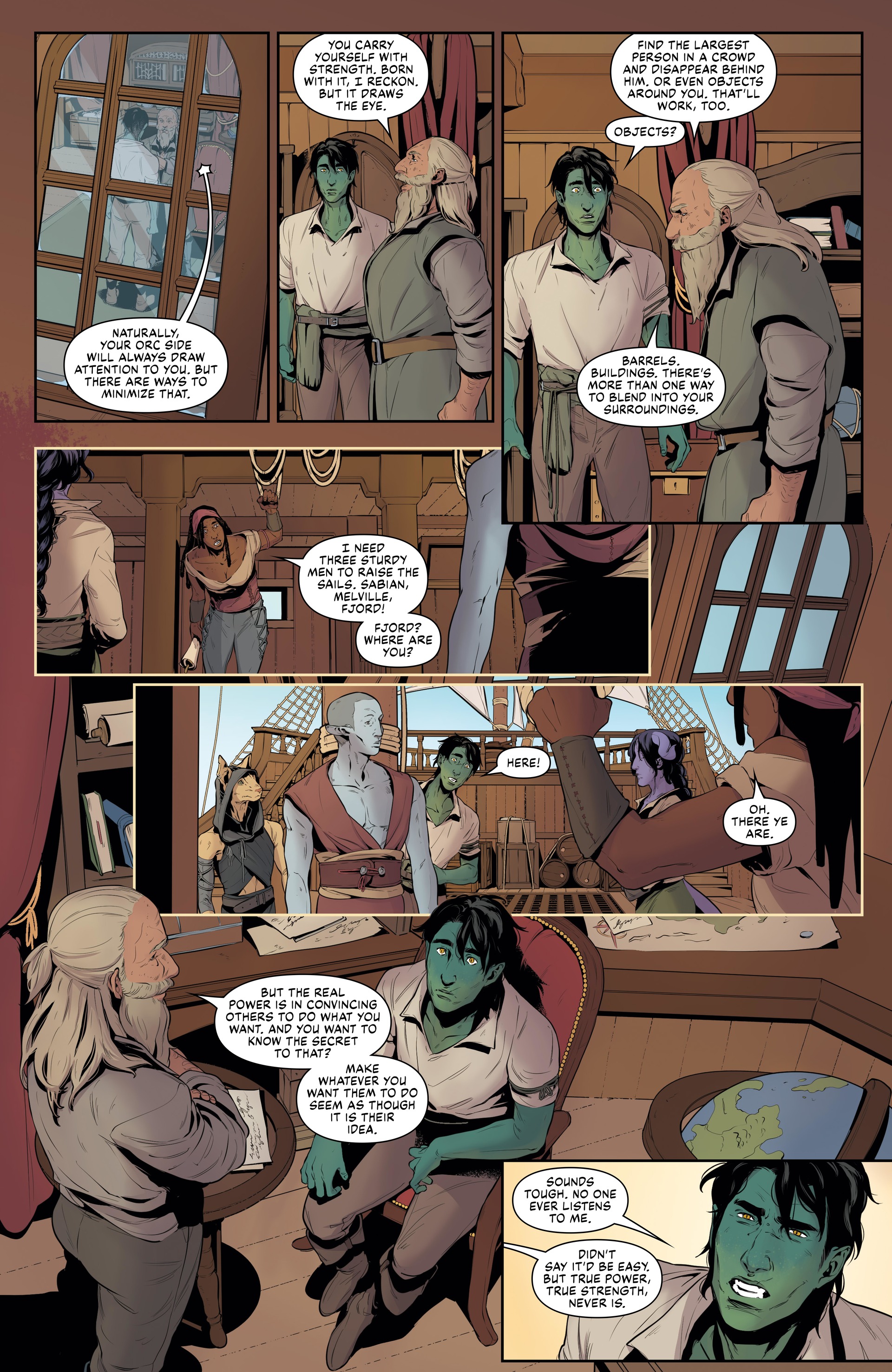 Critical Role: The Mighty Nein Origins - Fjord Stone (2022) issue HC - Page 32