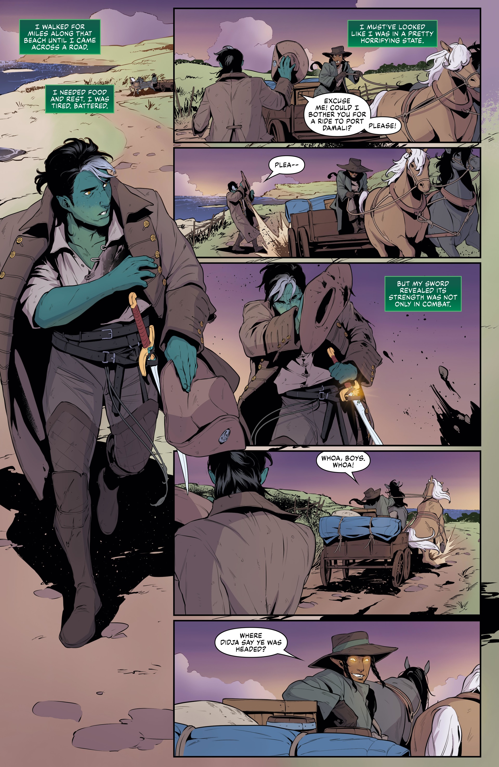 Critical Role: The Mighty Nein Origins - Fjord Stone (2022) issue HC - Page 45