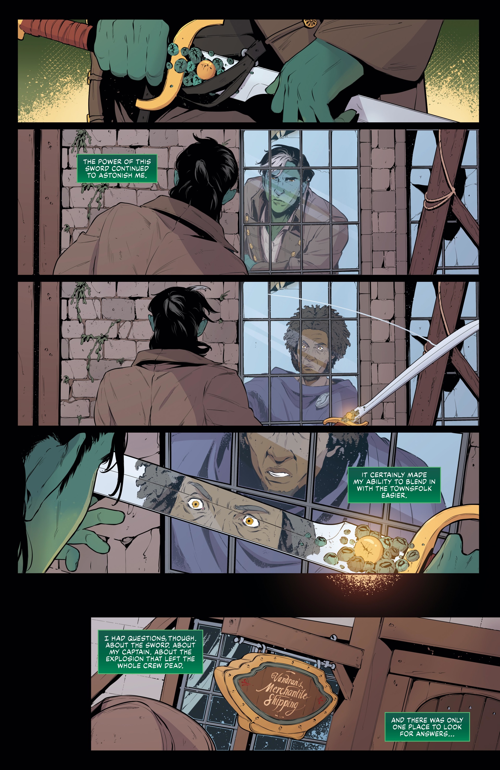 Critical Role: The Mighty Nein Origins - Fjord Stone (2022) issue HC - Page 49