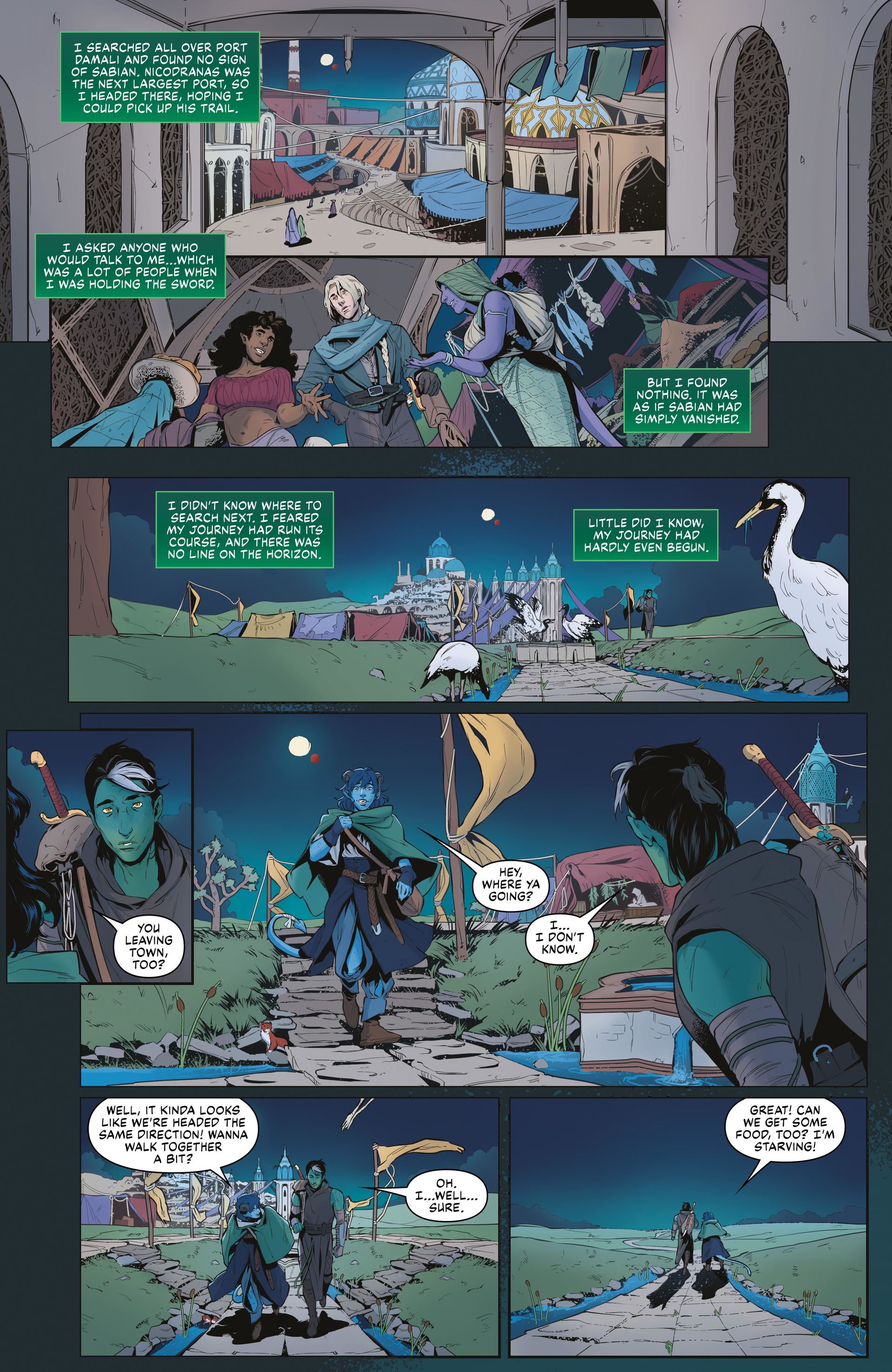 Critical Role: The Mighty Nein Origins - Fjord Stone (2022) issue HC - Page 51