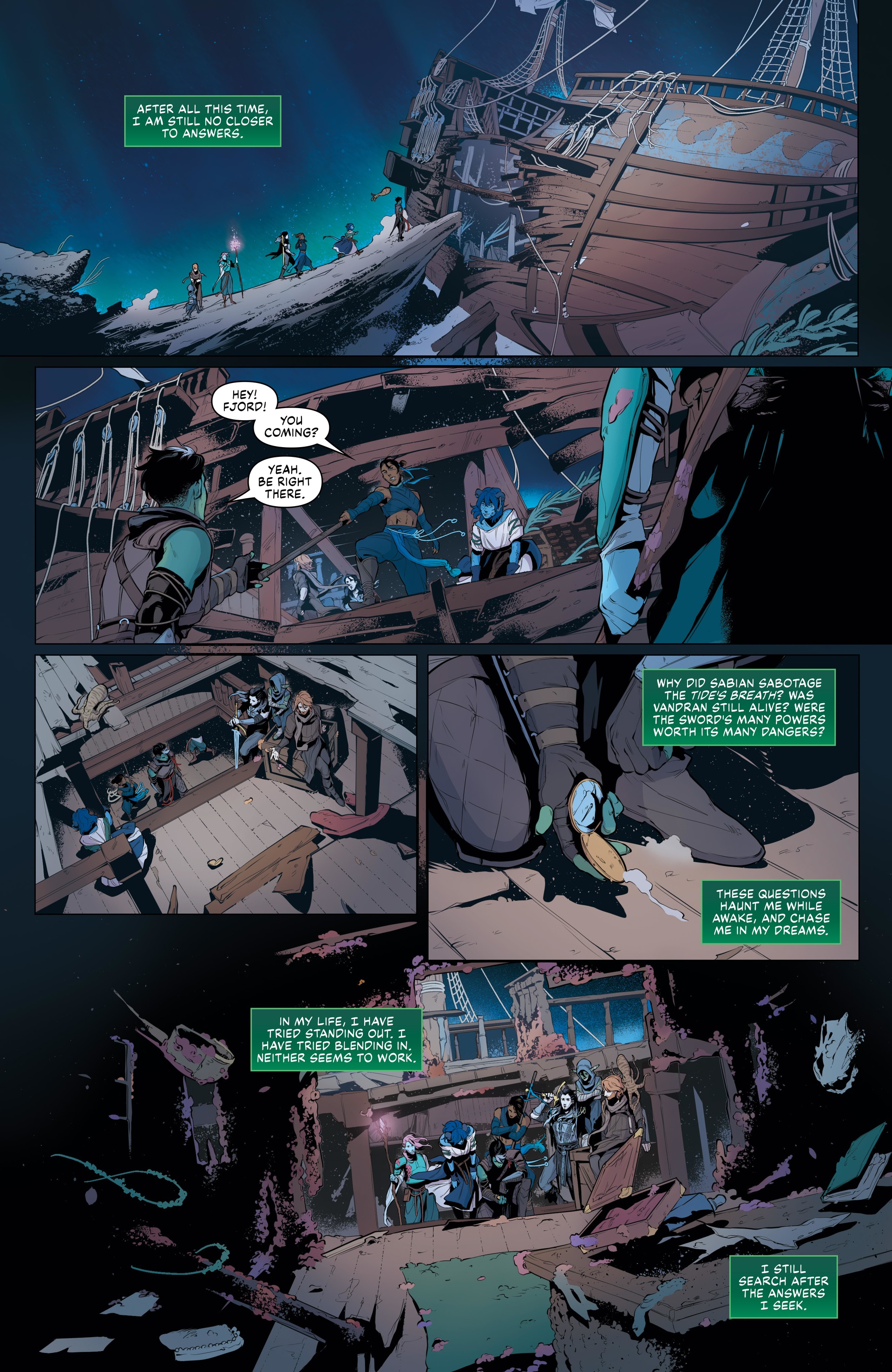 Critical Role: The Mighty Nein Origins - Fjord Stone (2022) issue HC - Page 52