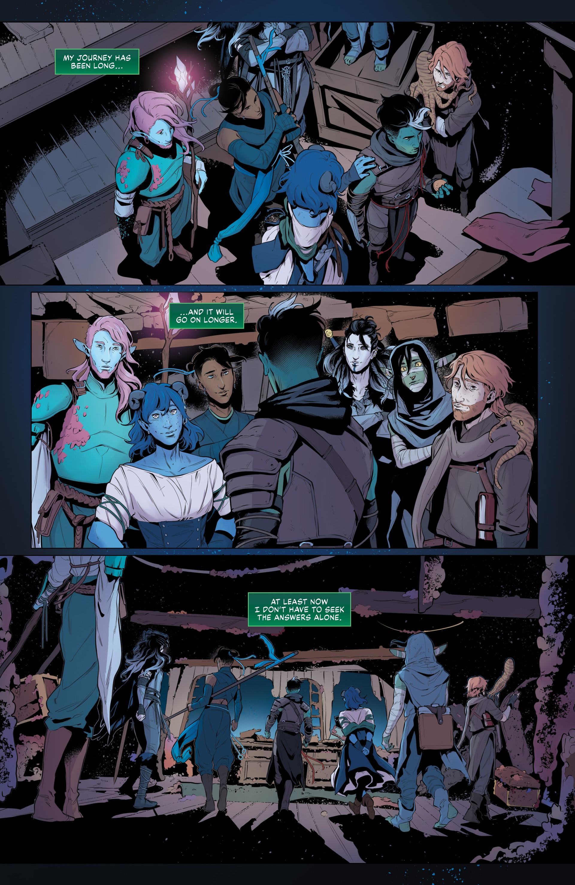 Critical Role: The Mighty Nein Origins - Fjord Stone (2022) issue HC - Page 53