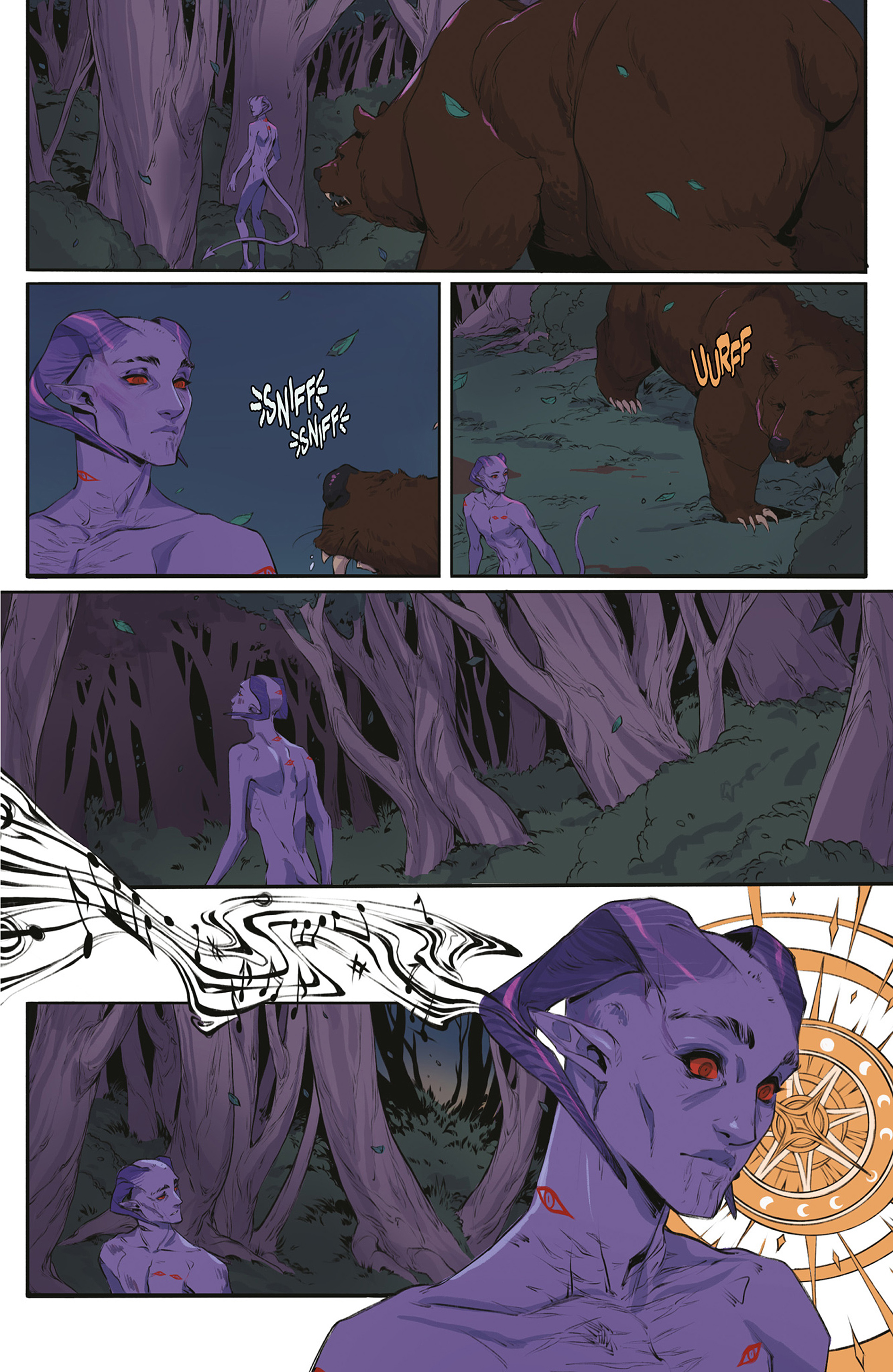 Critical Role: The Mighty Nein Origins - Mollymauk Tealeaf (2023) issue HC - Page 9