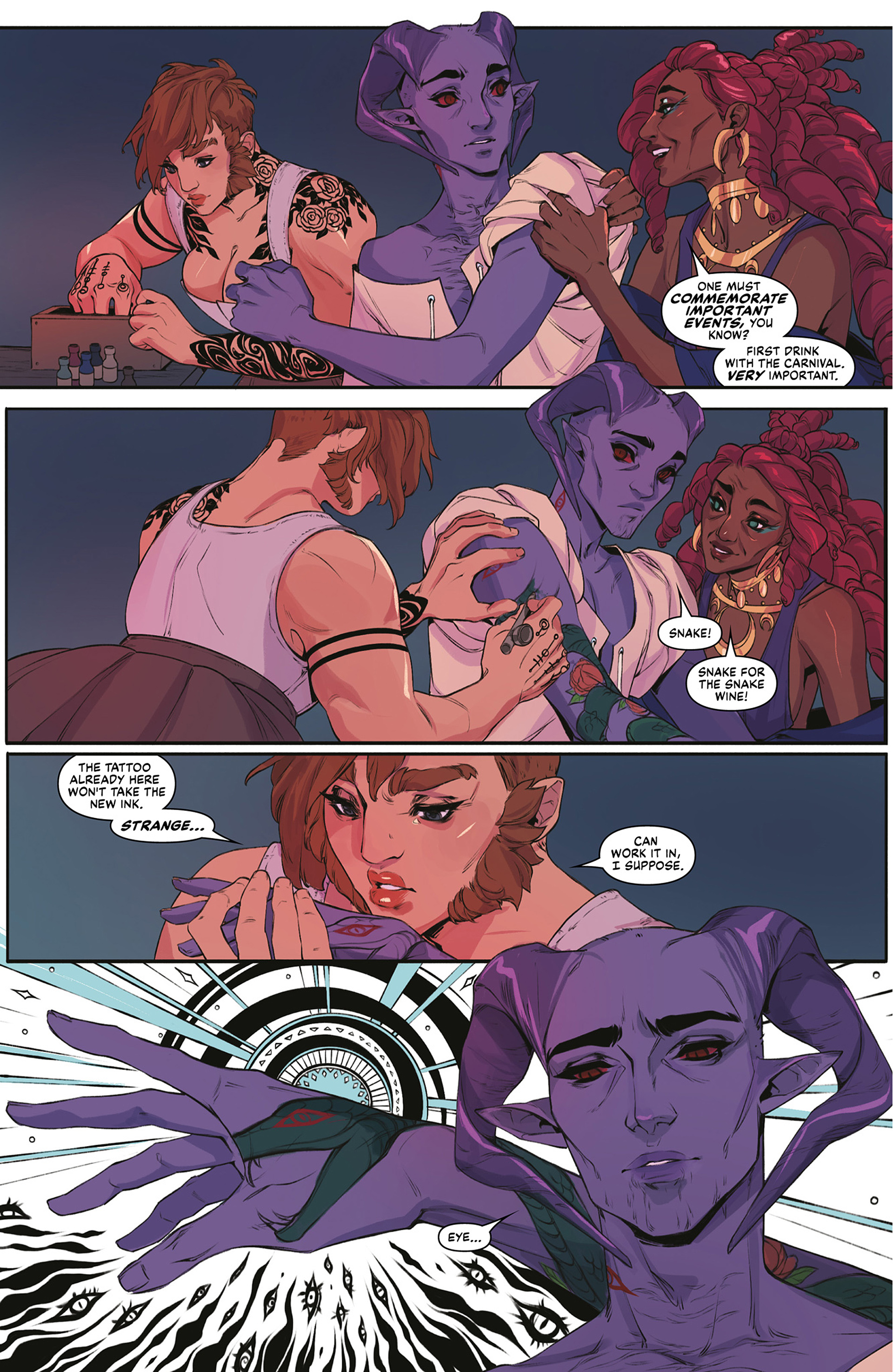 Critical Role: The Mighty Nein Origins - Mollymauk Tealeaf (2023) issue HC - Page 16