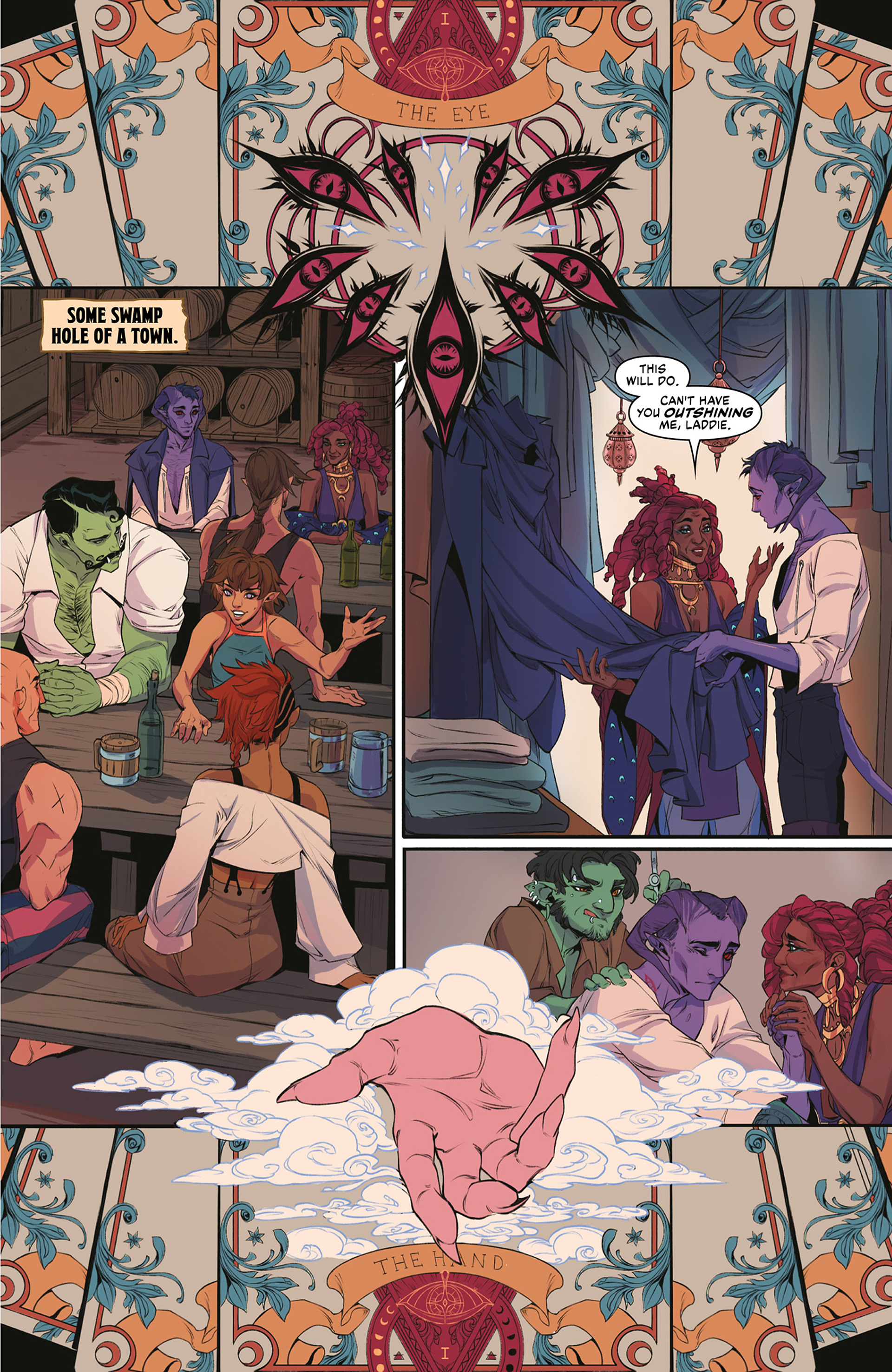 Critical Role: The Mighty Nein Origins - Mollymauk Tealeaf (2023) issue HC - Page 17