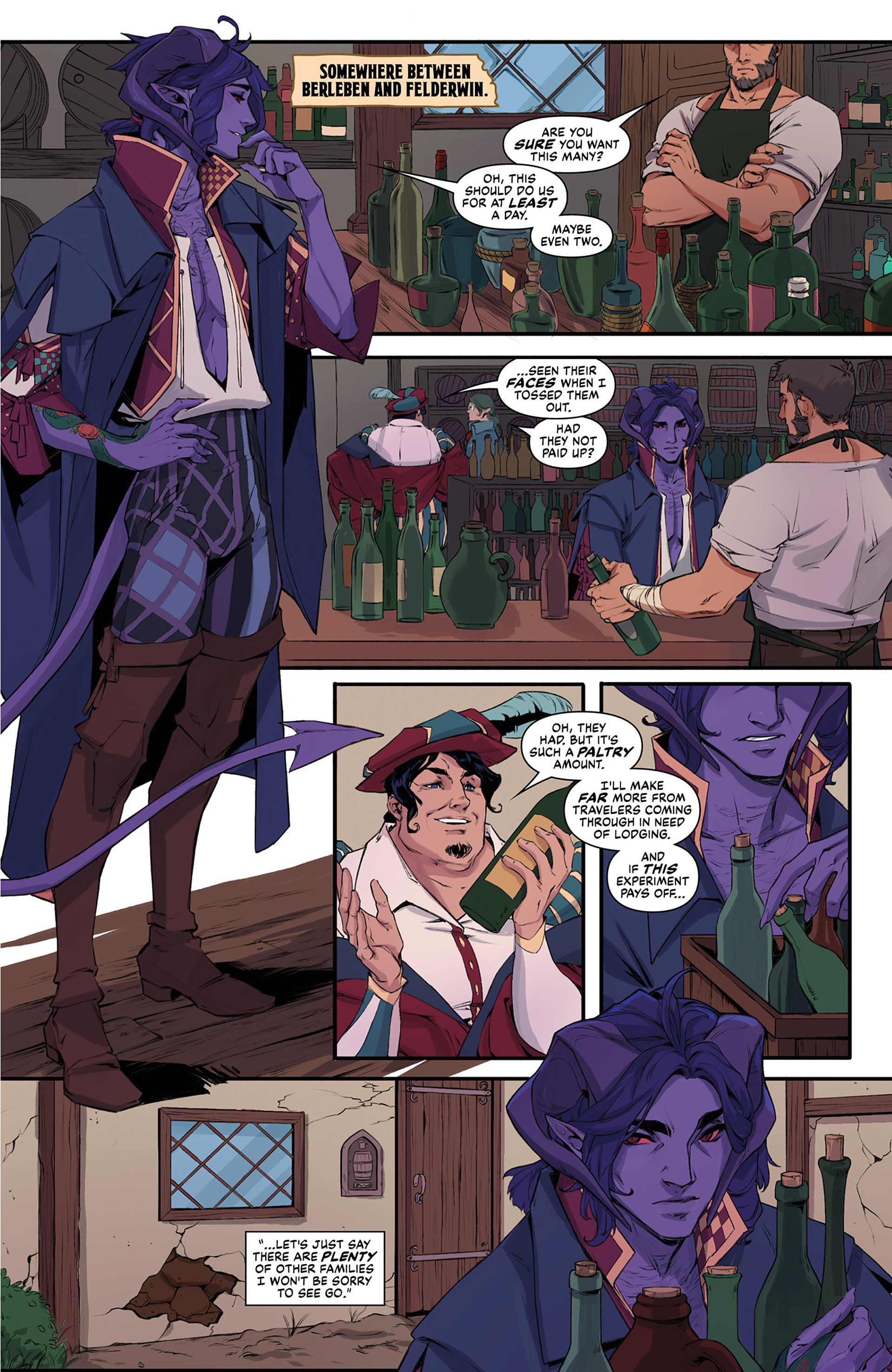 Critical Role: The Mighty Nein Origins - Mollymauk Tealeaf (2023) issue HC - Page 23