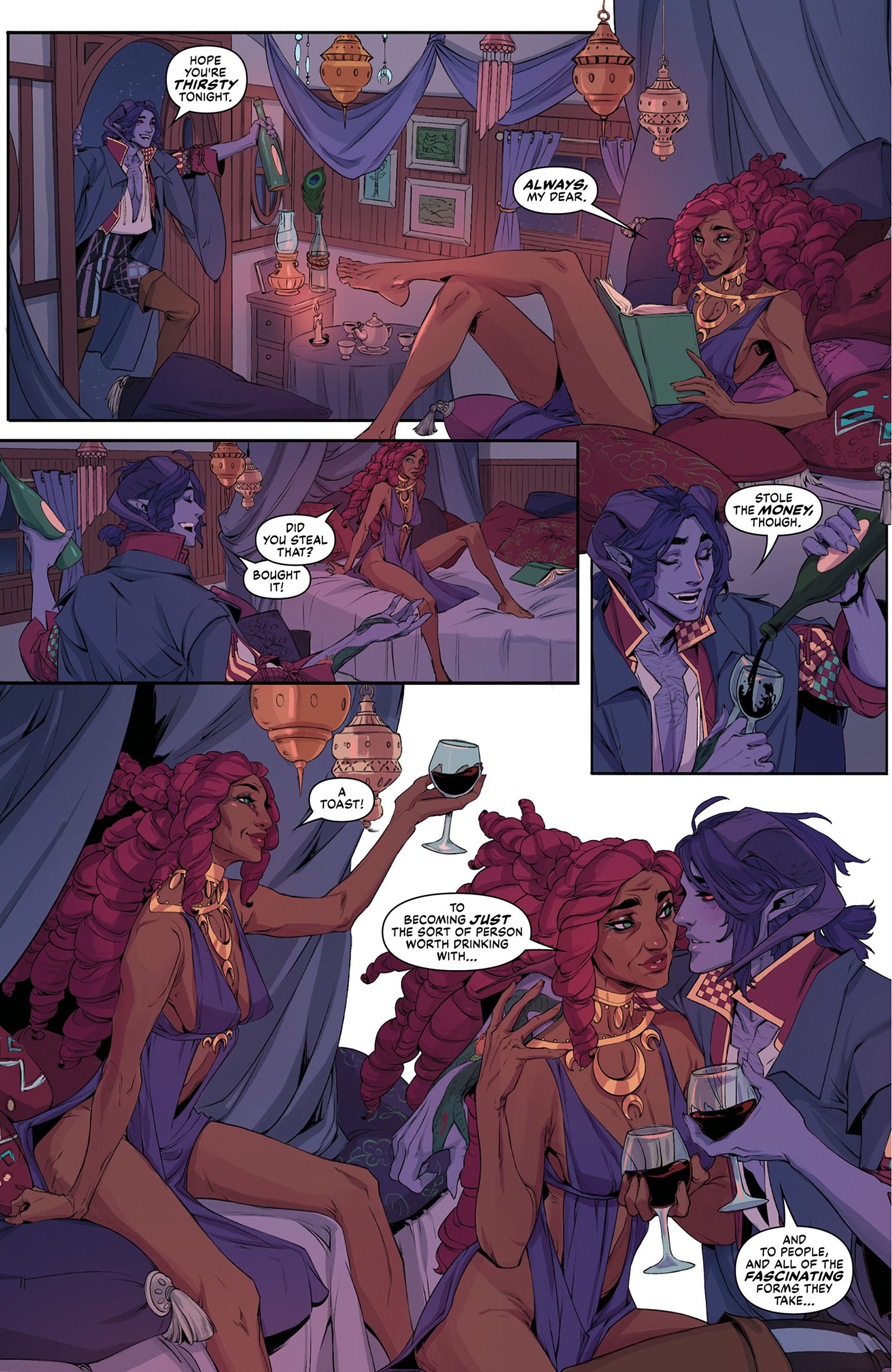 Critical Role: The Mighty Nein Origins - Mollymauk Tealeaf (2023) issue HC - Page 26