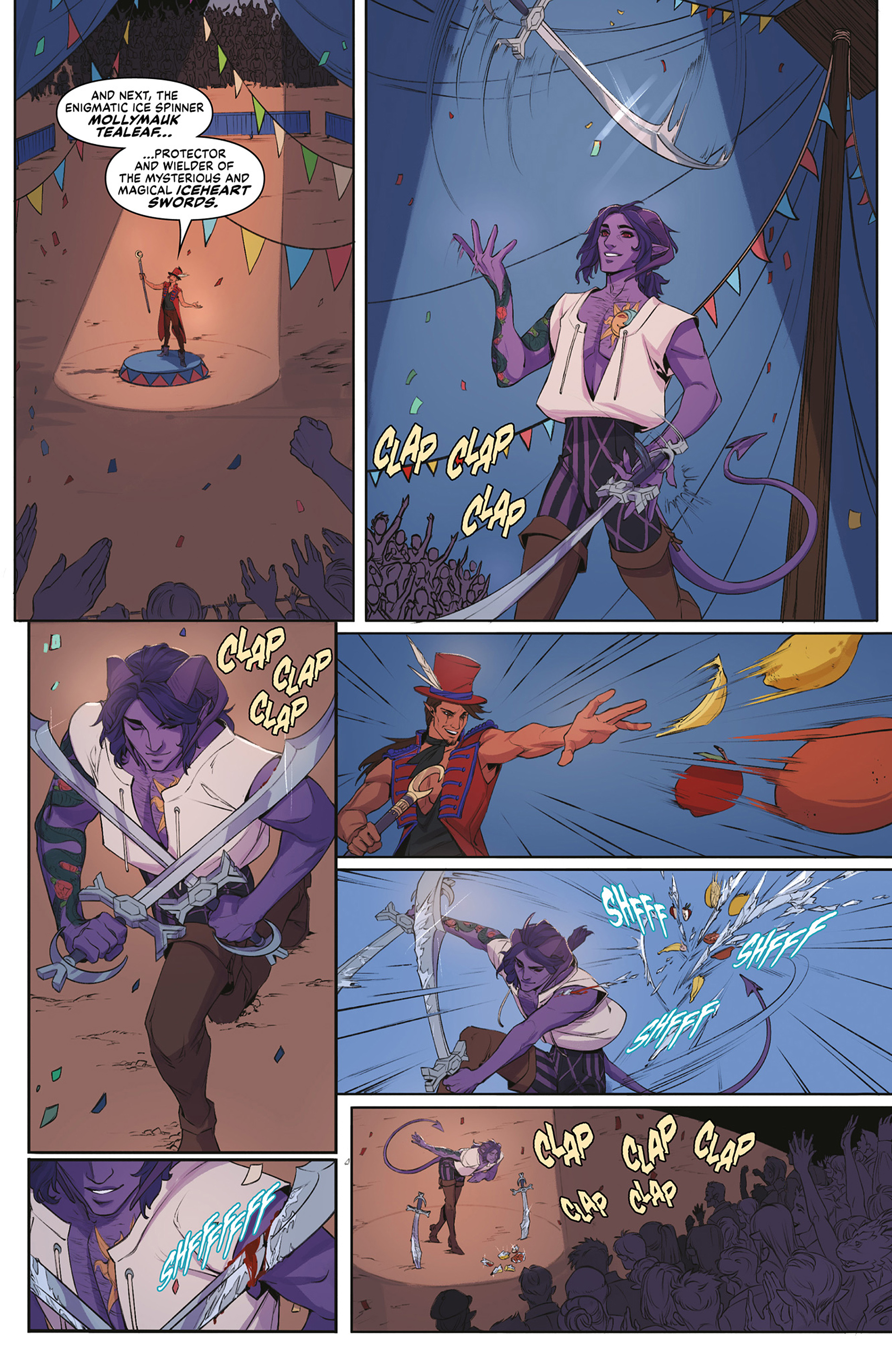 Critical Role: The Mighty Nein Origins - Mollymauk Tealeaf (2023) issue HC - Page 31