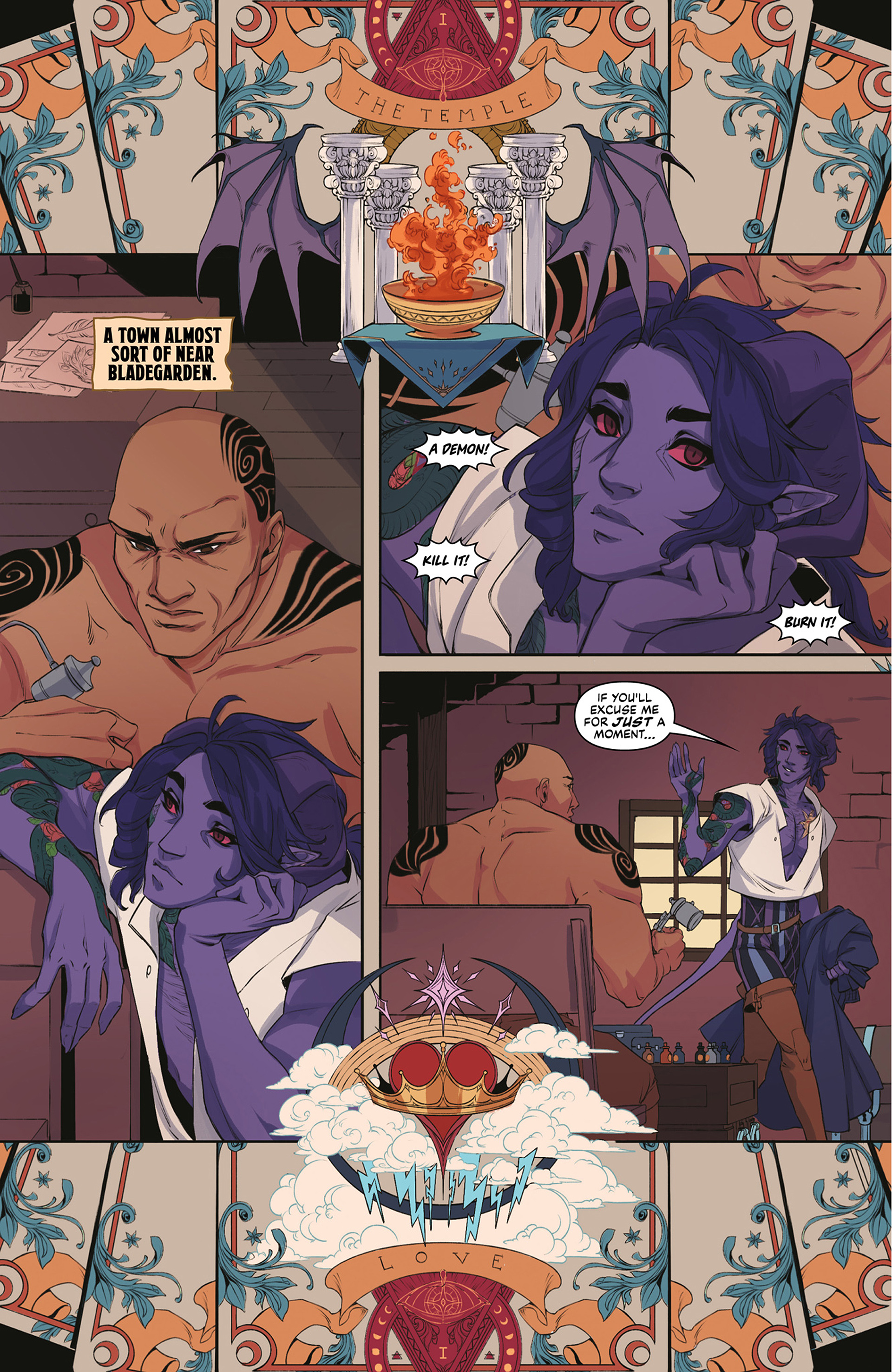 Critical Role: The Mighty Nein Origins - Mollymauk Tealeaf (2023) issue HC - Page 34