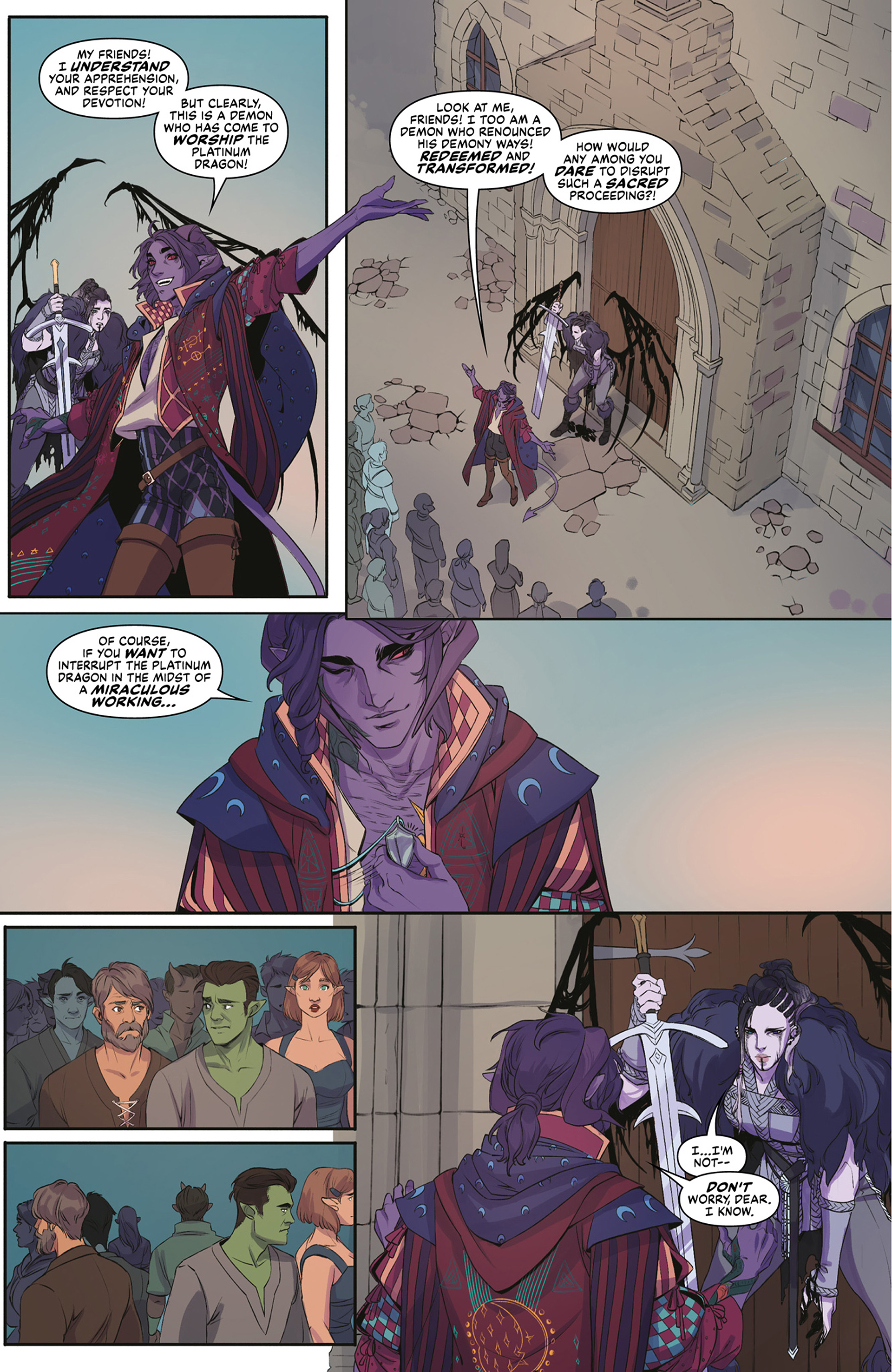 Critical Role: The Mighty Nein Origins - Mollymauk Tealeaf (2023) issue HC - Page 36