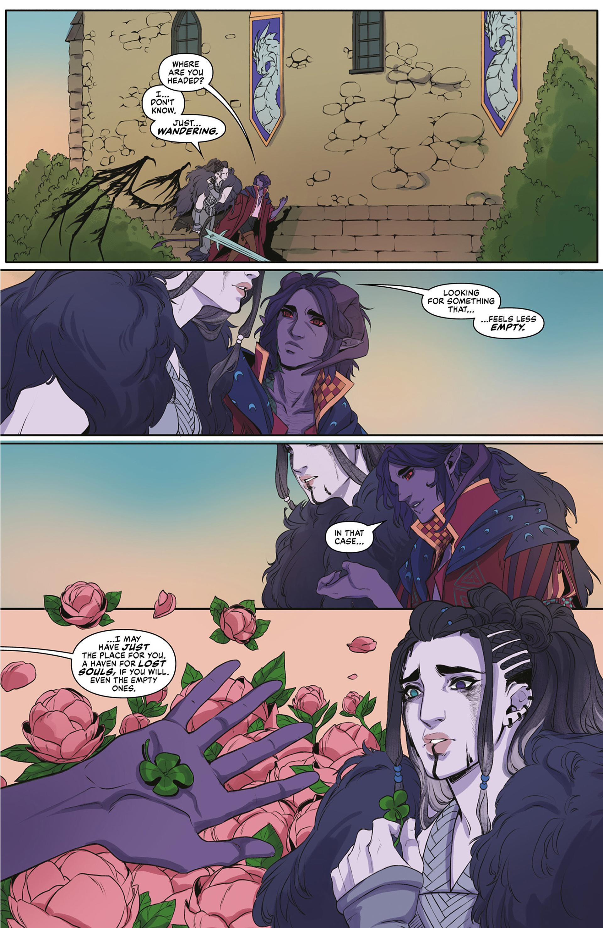 Critical Role: The Mighty Nein Origins - Mollymauk Tealeaf (2023) issue HC - Page 37