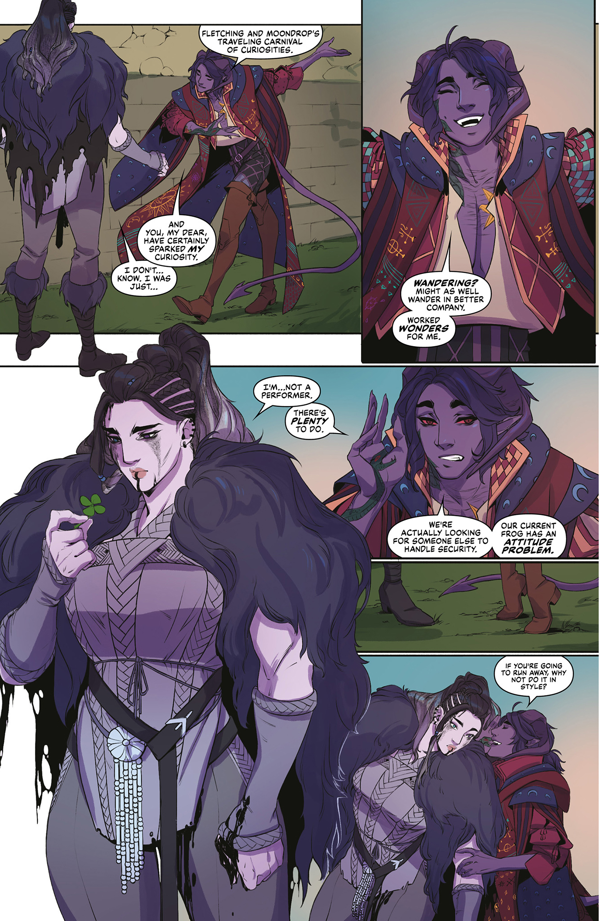 Critical Role: The Mighty Nein Origins - Mollymauk Tealeaf (2023) issue HC - Page 38