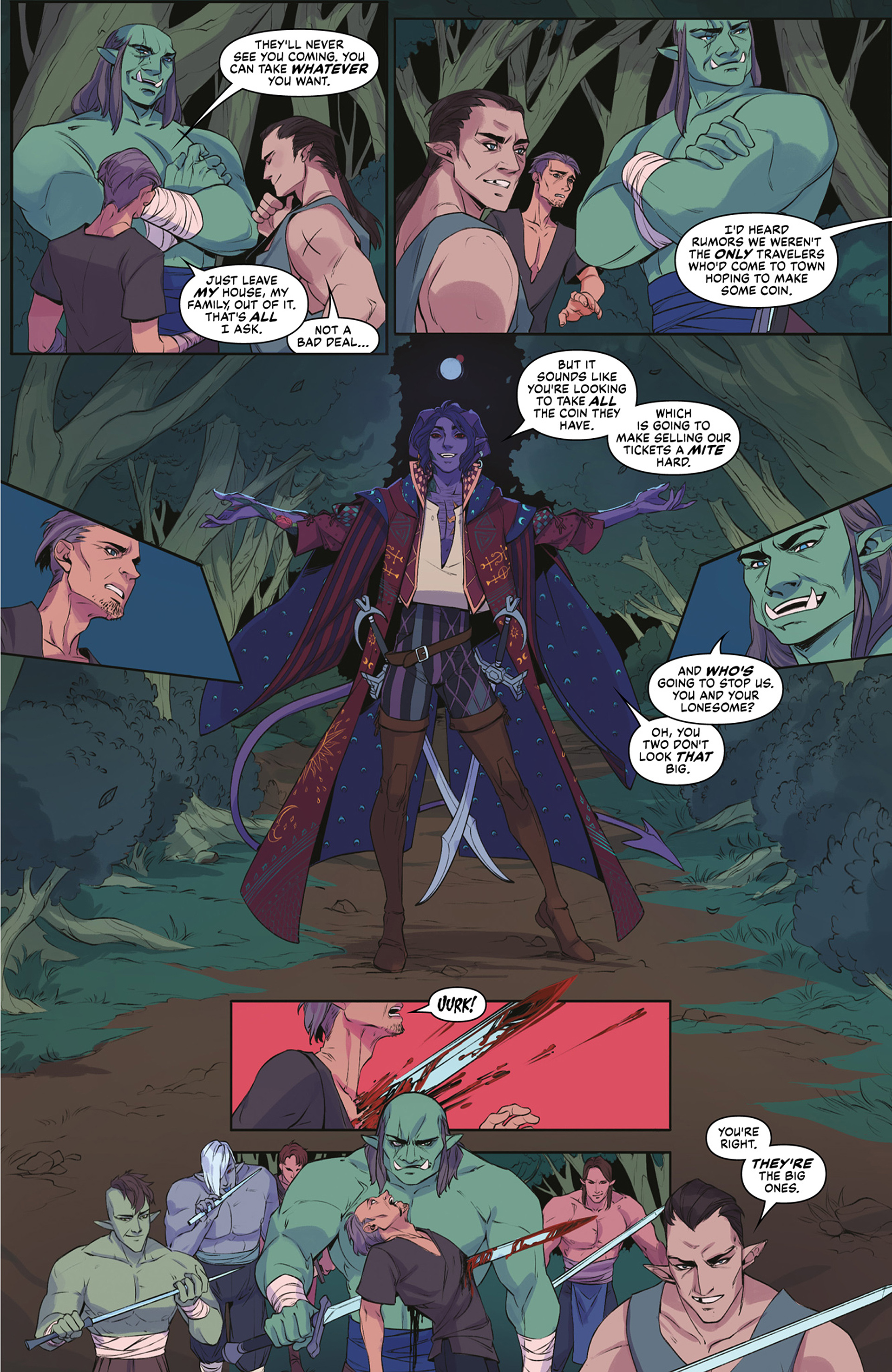 Critical Role: The Mighty Nein Origins - Mollymauk Tealeaf (2023) issue HC - Page 41