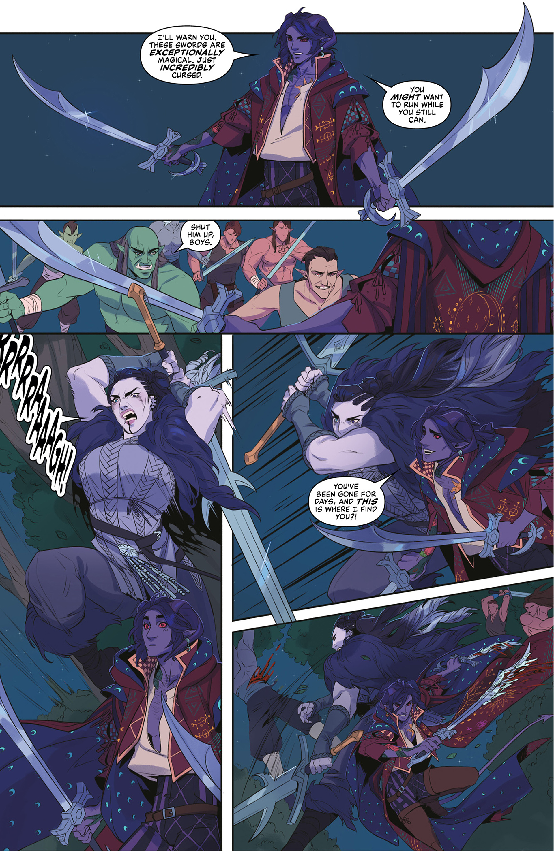 Critical Role: The Mighty Nein Origins - Mollymauk Tealeaf (2023) issue HC - Page 42