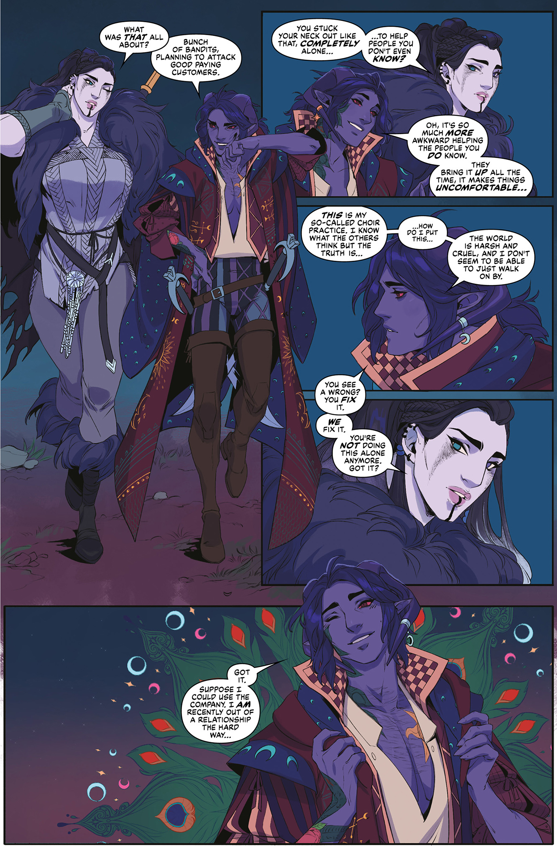 Critical Role: The Mighty Nein Origins - Mollymauk Tealeaf (2023) issue HC - Page 43