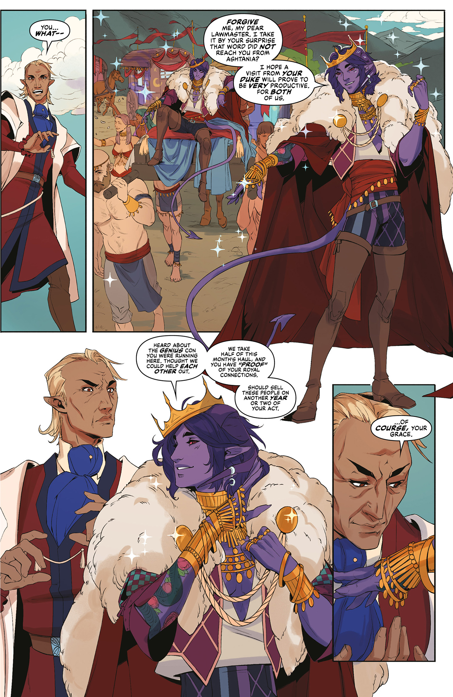 Critical Role: The Mighty Nein Origins - Mollymauk Tealeaf (2023) issue HC - Page 47