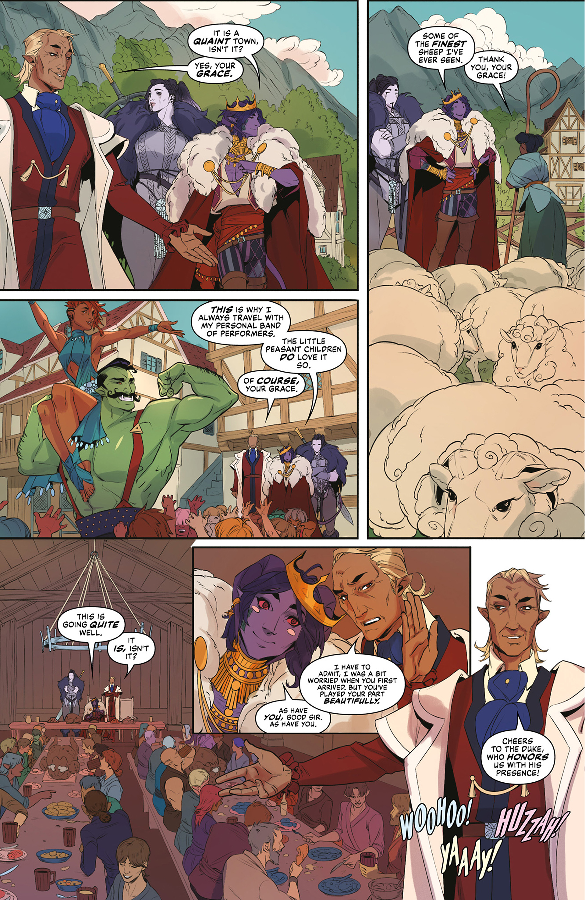 Critical Role: The Mighty Nein Origins - Mollymauk Tealeaf (2023) issue HC - Page 48