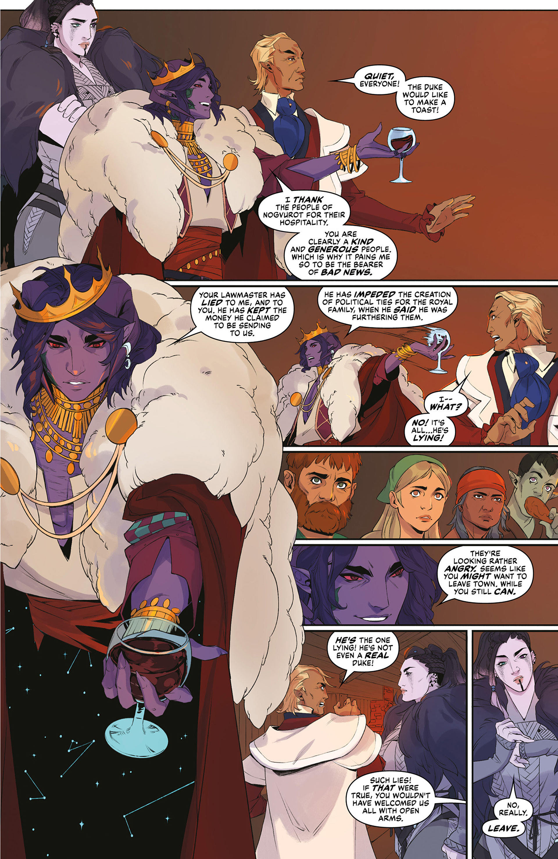 Critical Role: The Mighty Nein Origins - Mollymauk Tealeaf (2023) issue HC - Page 49