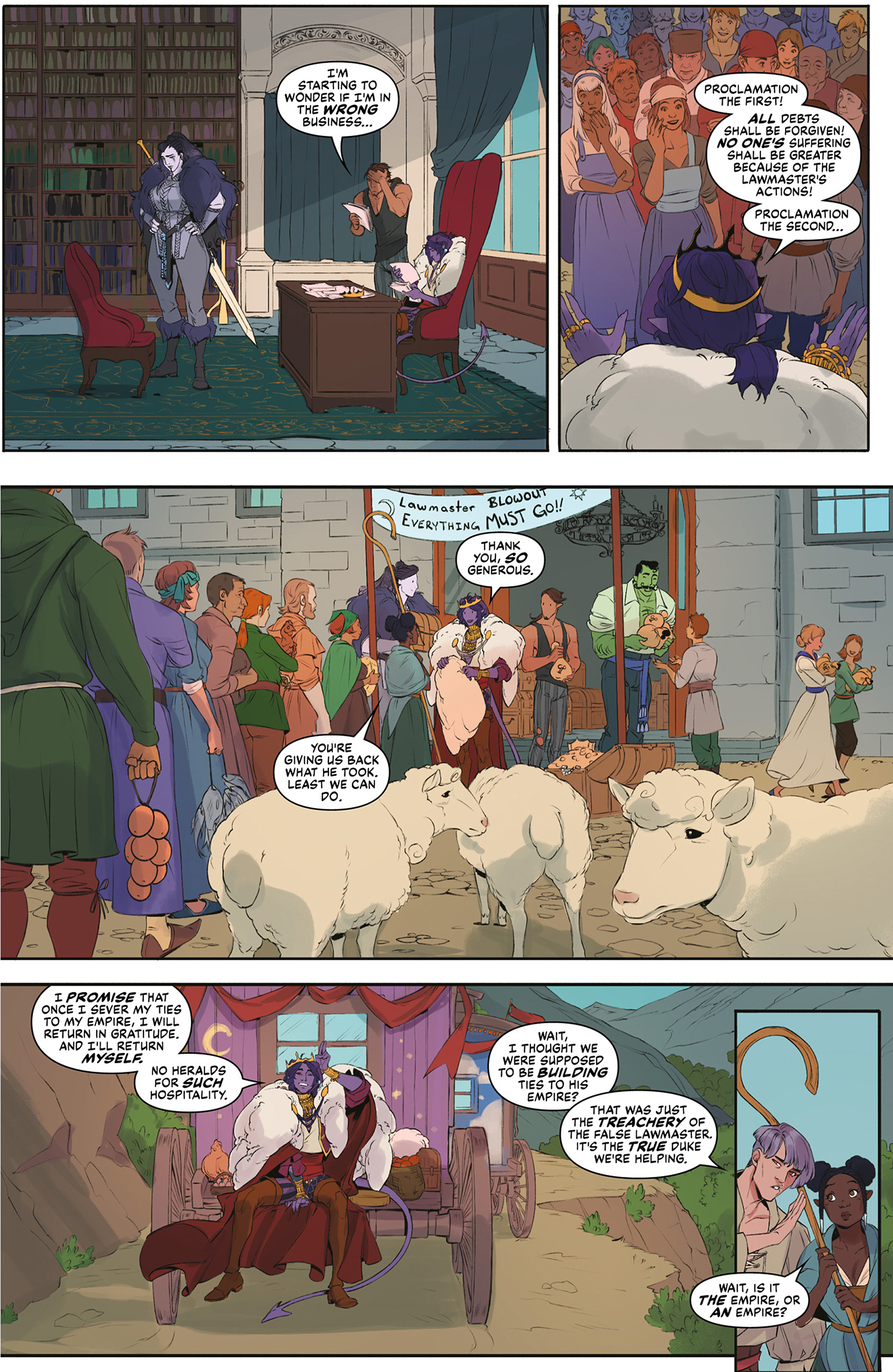 Critical Role: The Mighty Nein Origins - Mollymauk Tealeaf (2023) issue HC - Page 51