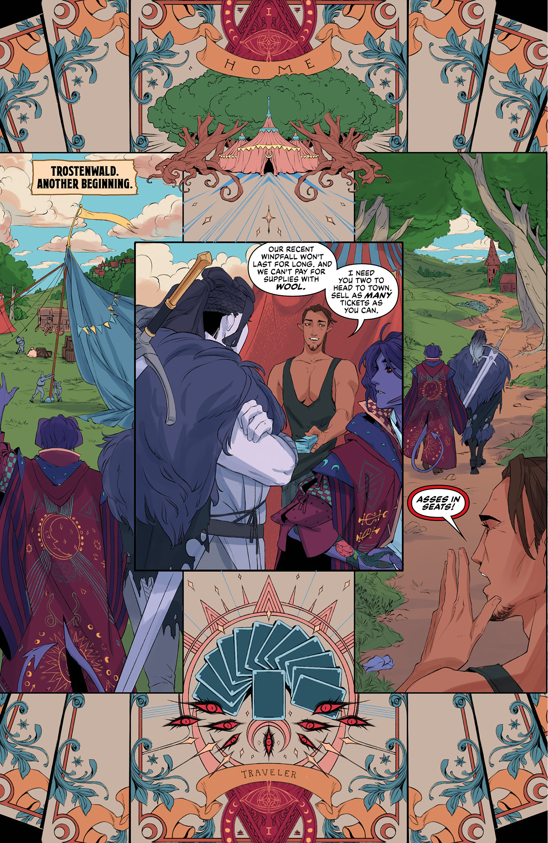 Critical Role: The Mighty Nein Origins - Mollymauk Tealeaf (2023) issue HC - Page 52