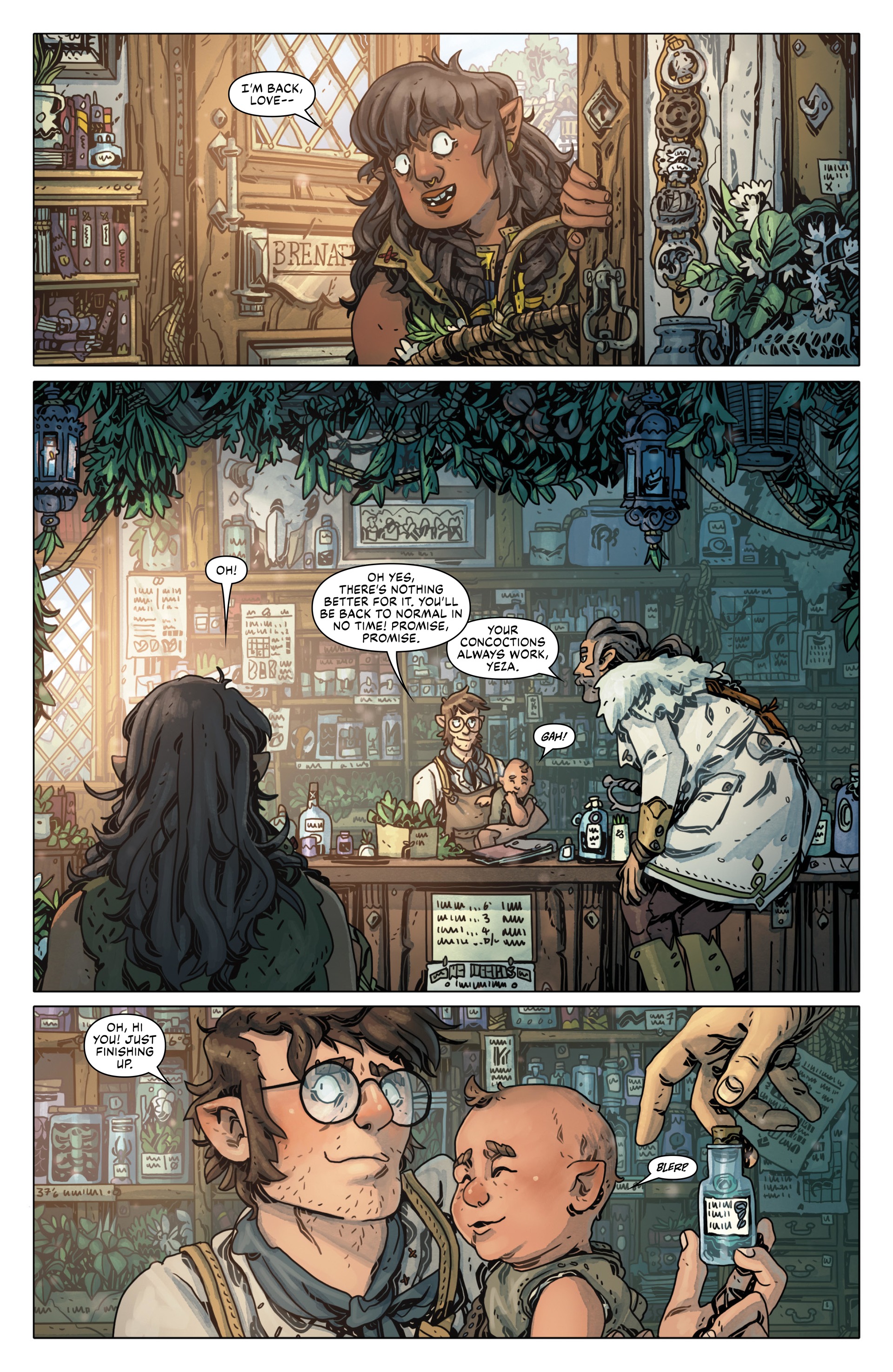 Critical Role: The Mighty Nein Origins--Nott the Brave (2023) issue 1 - Page 14