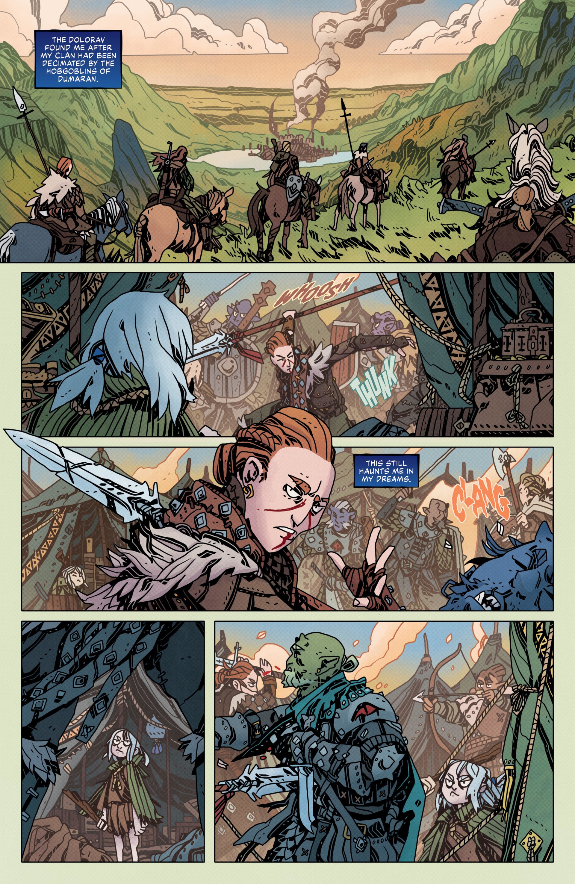 Critical Role: The Mighty Nein Origins--Yasha Nydoorin (2022-) issue 1 - Page 9