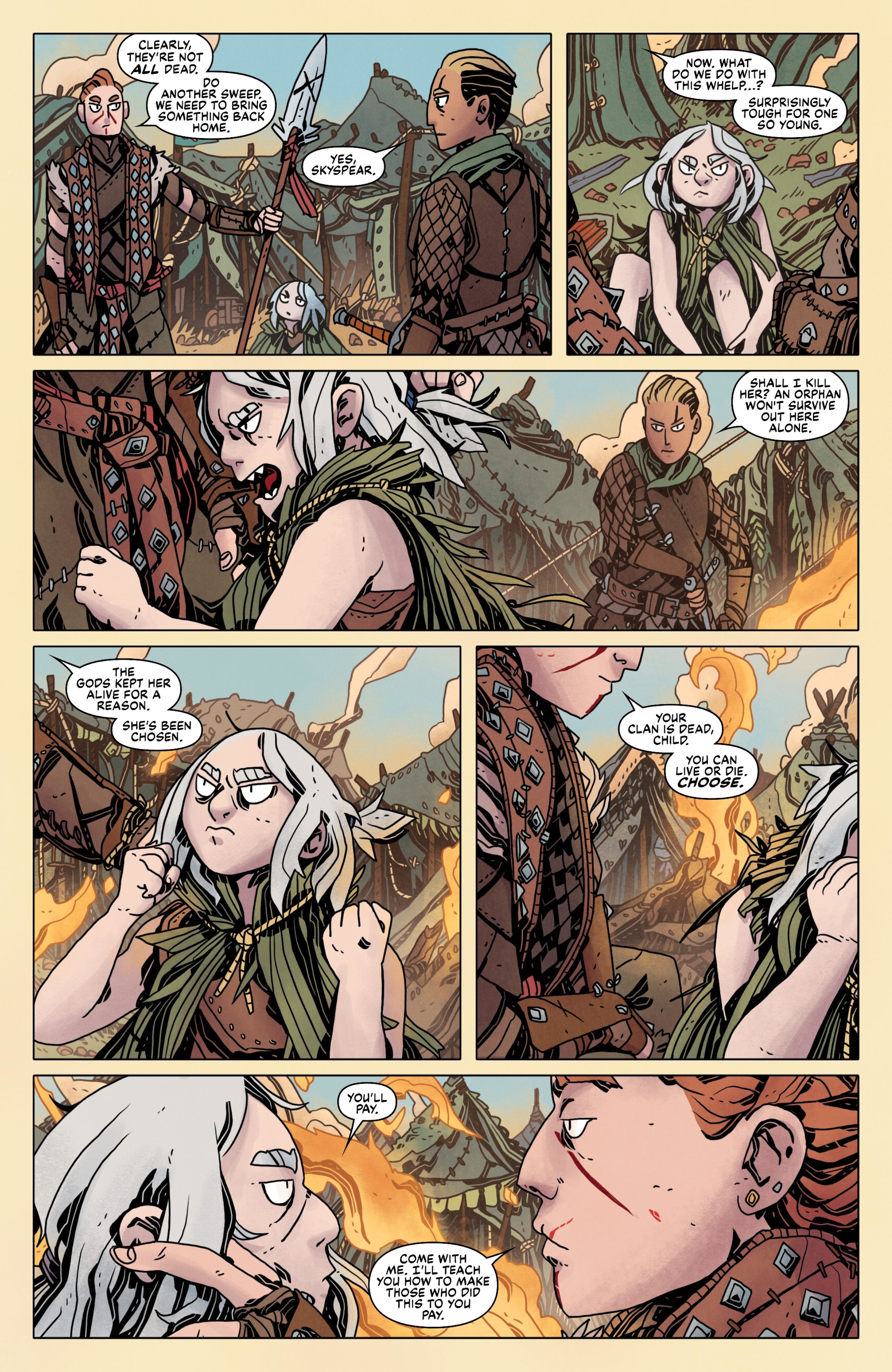 Critical Role: The Mighty Nein Origins--Yasha Nydoorin (2022-) issue 1 - Page 11