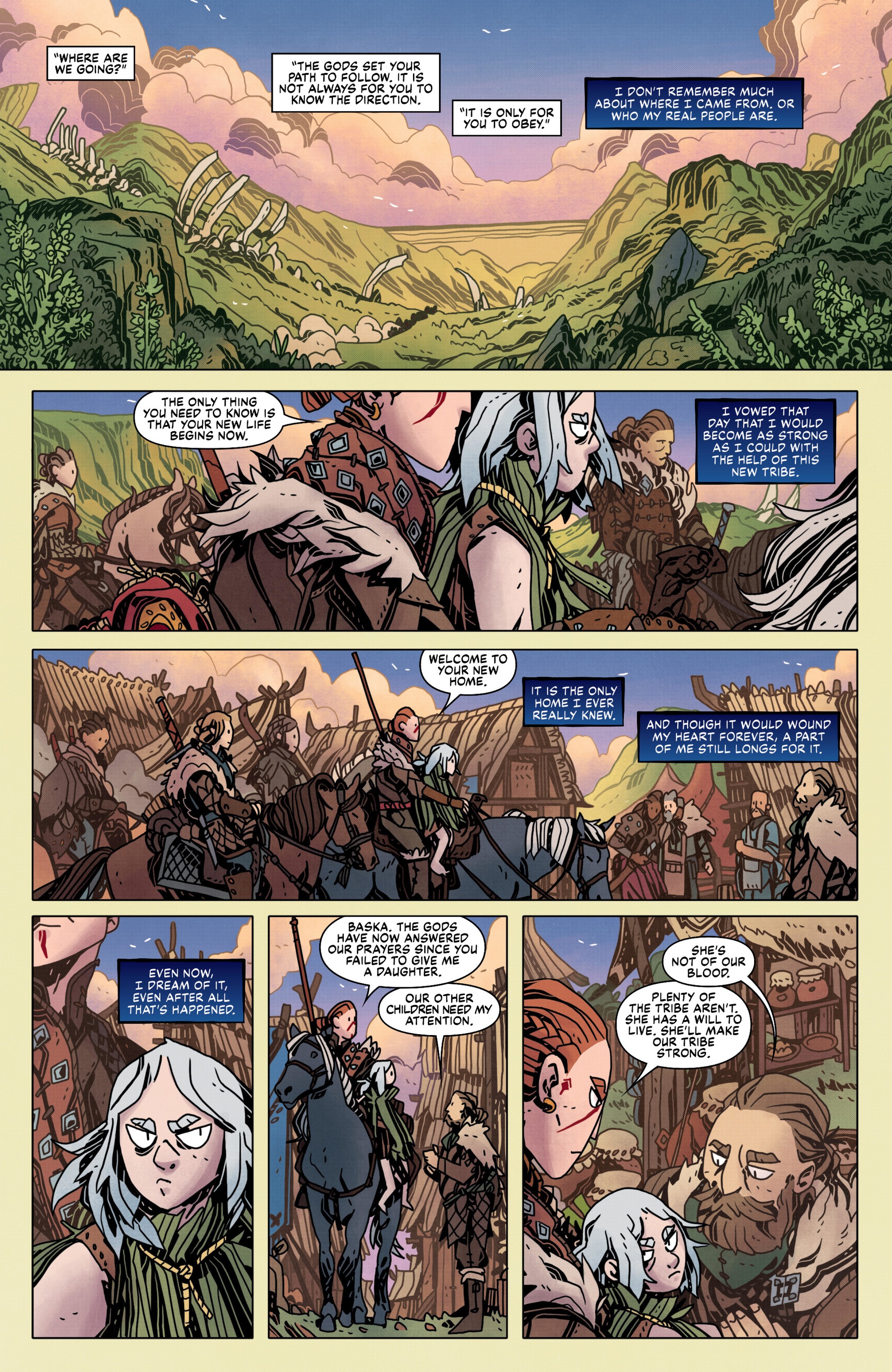 Critical Role: The Mighty Nein Origins--Yasha Nydoorin (2022-) issue 1 - Page 12