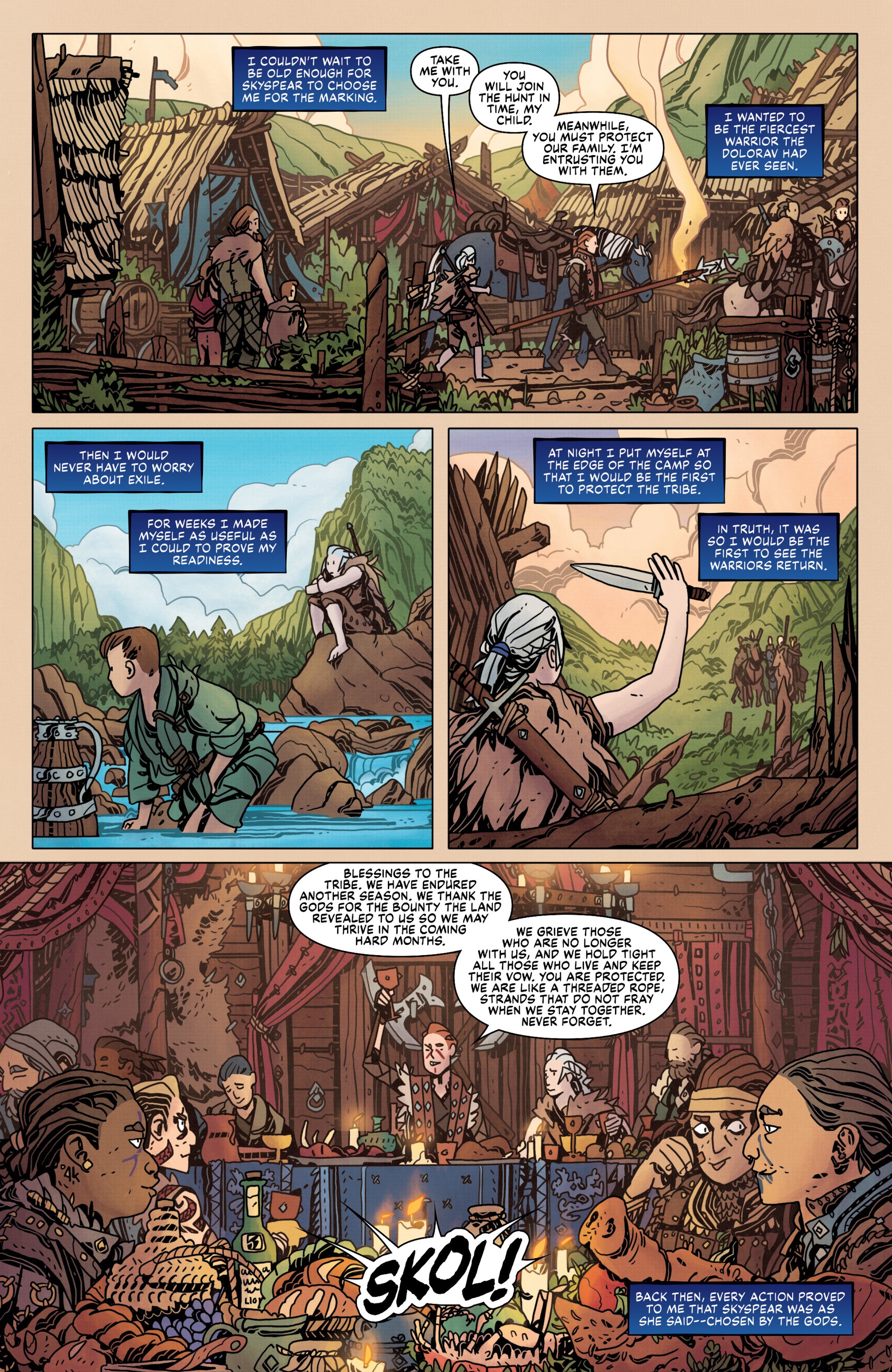 Critical Role: The Mighty Nein Origins--Yasha Nydoorin (2022-) issue 1 - Page 16